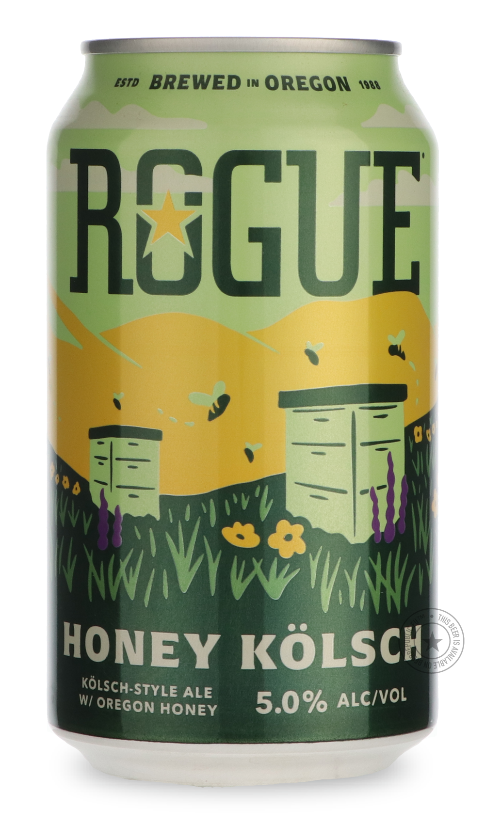 -Rogue- Honey Kölsch-Pale- Only @ Beer Republic - The best online beer store for American & Canadian craft beer - Buy beer online from the USA and Canada - Bier online kopen - Amerikaans bier kopen - Craft beer store - Craft beer kopen - Amerikanisch bier kaufen - Bier online kaufen - Acheter biere online - IPA - Stout - Porter - New England IPA - Hazy IPA - Imperial Stout - Barrel Aged - Barrel Aged Imperial Stout - Brown - Dark beer - Blond - Blonde - Pilsner - Lager - Wheat - Weizen - Amber - Barley Wine