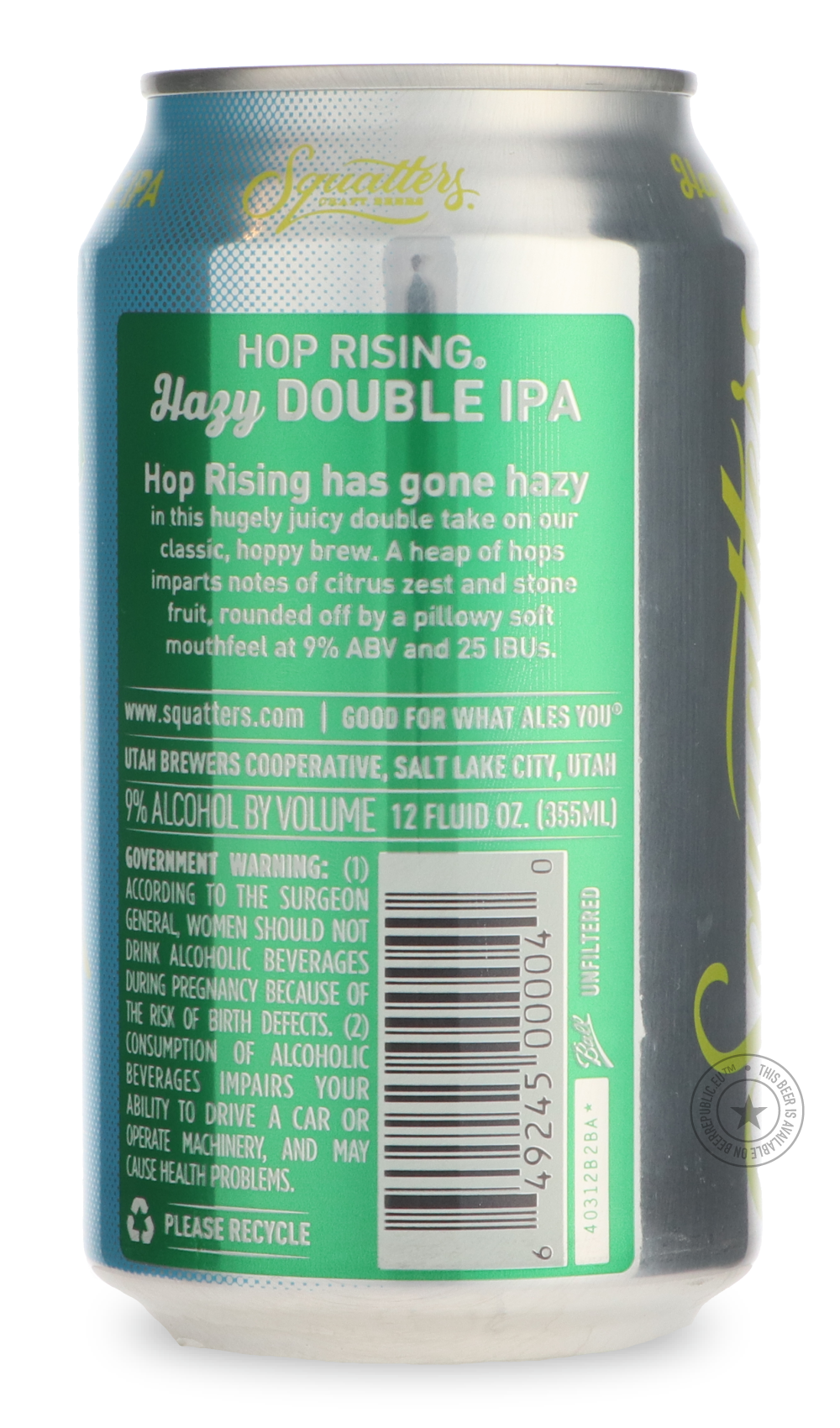 -Squatters- Hop Rising Hazy-IPA- Only @ Beer Republic - The best online beer store for American & Canadian craft beer - Buy beer online from the USA and Canada - Bier online kopen - Amerikaans bier kopen - Craft beer store - Craft beer kopen - Amerikanisch bier kaufen - Bier online kaufen - Acheter biere online - IPA - Stout - Porter - New England IPA - Hazy IPA - Imperial Stout - Barrel Aged - Barrel Aged Imperial Stout - Brown - Dark beer - Blond - Blonde - Pilsner - Lager - Wheat - Weizen - Amber - Barle