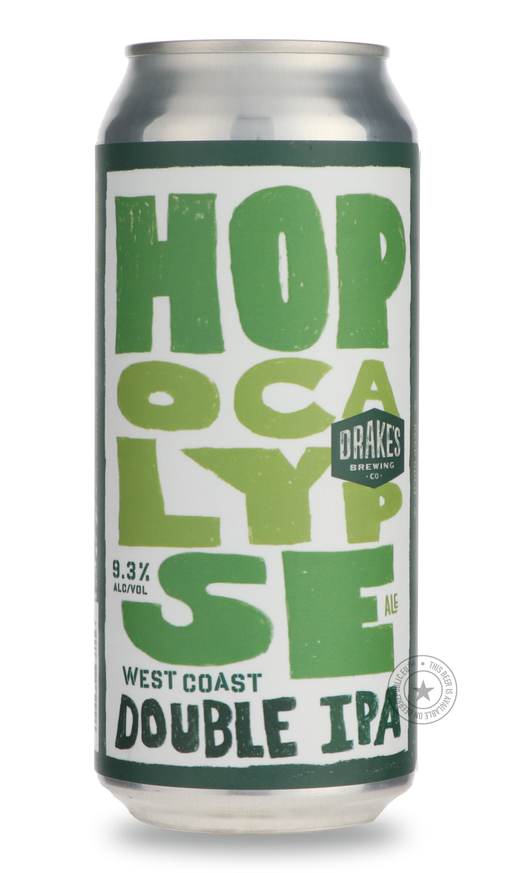 -Drake's- Hopocalypse Green Label-IPA- Only @ Beer Republic - The best online beer store for American & Canadian craft beer - Buy beer online from the USA and Canada - Bier online kopen - Amerikaans bier kopen - Craft beer store - Craft beer kopen - Amerikanisch bier kaufen - Bier online kaufen - Acheter biere online - IPA - Stout - Porter - New England IPA - Hazy IPA - Imperial Stout - Barrel Aged - Barrel Aged Imperial Stout - Brown - Dark beer - Blond - Blonde - Pilsner - Lager - Wheat - Weizen - Amber -