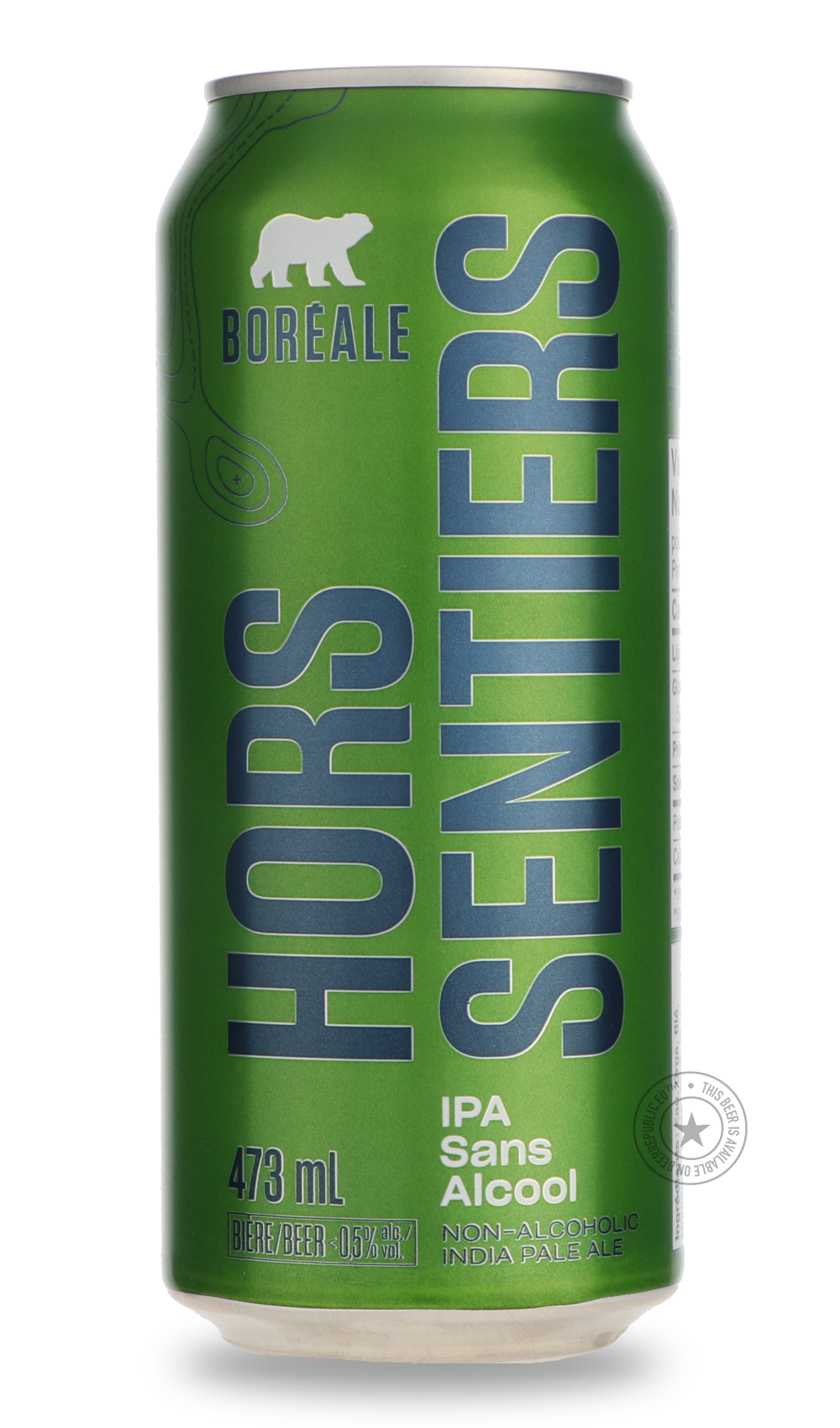 -Boréale- Hors Sentiers - IPA Sans Alcool-IPA- Only @ Beer Republic - The best online beer store for American & Canadian craft beer - Buy beer online from the USA and Canada - Bier online kopen - Amerikaans bier kopen - Craft beer store - Craft beer kopen - Amerikanisch bier kaufen - Bier online kaufen - Acheter biere online - IPA - Stout - Porter - New England IPA - Hazy IPA - Imperial Stout - Barrel Aged - Barrel Aged Imperial Stout - Brown - Dark beer - Blond - Blonde - Pilsner - Lager - Wheat - Weizen -