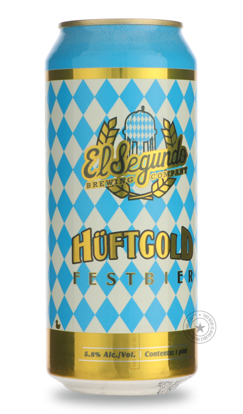 -El Segundo- Hüftgold-Pale- Only @ Beer Republic - The best online beer store for American & Canadian craft beer - Buy beer online from the USA and Canada - Bier online kopen - Amerikaans bier kopen - Craft beer store - Craft beer kopen - Amerikanisch bier kaufen - Bier online kaufen - Acheter biere online - IPA - Stout - Porter - New England IPA - Hazy IPA - Imperial Stout - Barrel Aged - Barrel Aged Imperial Stout - Brown - Dark beer - Blond - Blonde - Pilsner - Lager - Wheat - Weizen - Amber - Barley Win