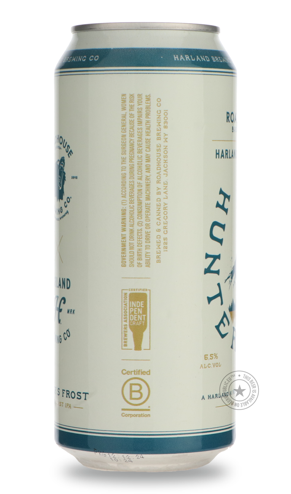 -Roadhouse- Hunter’s Frost / Harland Brewing-IPA- Only @ Beer Republic - The best online beer store for American & Canadian craft beer - Buy beer online from the USA and Canada - Bier online kopen - Amerikaans bier kopen - Craft beer store - Craft beer kopen - Amerikanisch bier kaufen - Bier online kaufen - Acheter biere online - IPA - Stout - Porter - New England IPA - Hazy IPA - Imperial Stout - Barrel Aged - Barrel Aged Imperial Stout - Brown - Dark beer - Blond - Blonde - Pilsner - Lager - Wheat - Weize