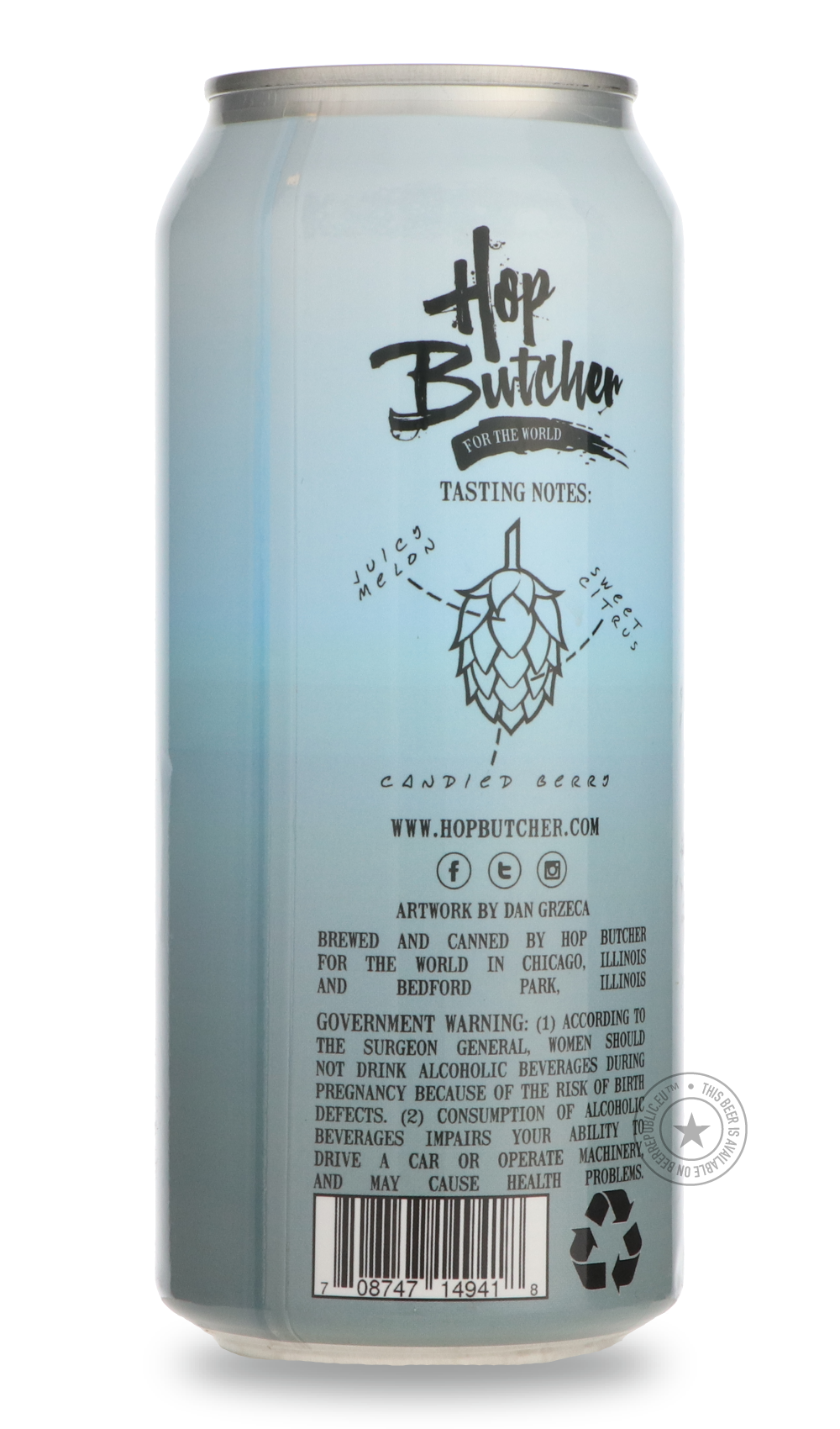 -Hop Butcher For The World- I Want To Believe-IPA- Only @ Beer Republic - The best online beer store for American & Canadian craft beer - Buy beer online from the USA and Canada - Bier online kopen - Amerikaans bier kopen - Craft beer store - Craft beer kopen - Amerikanisch bier kaufen - Bier online kaufen - Acheter biere online - IPA - Stout - Porter - New England IPA - Hazy IPA - Imperial Stout - Barrel Aged - Barrel Aged Imperial Stout - Brown - Dark beer - Blond - Blonde - Pilsner - Lager - Wheat - Weiz