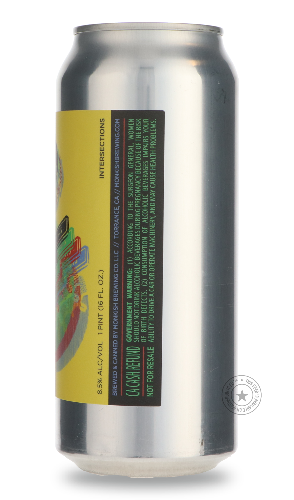 -Monkish- Intersections-IPA- Only @ Beer Republic - The best online beer store for American & Canadian craft beer - Buy beer online from the USA and Canada - Bier online kopen - Amerikaans bier kopen - Craft beer store - Craft beer kopen - Amerikanisch bier kaufen - Bier online kaufen - Acheter biere online - IPA - Stout - Porter - New England IPA - Hazy IPA - Imperial Stout - Barrel Aged - Barrel Aged Imperial Stout - Brown - Dark beer - Blond - Blonde - Pilsner - Lager - Wheat - Weizen - Amber - Barley Wi