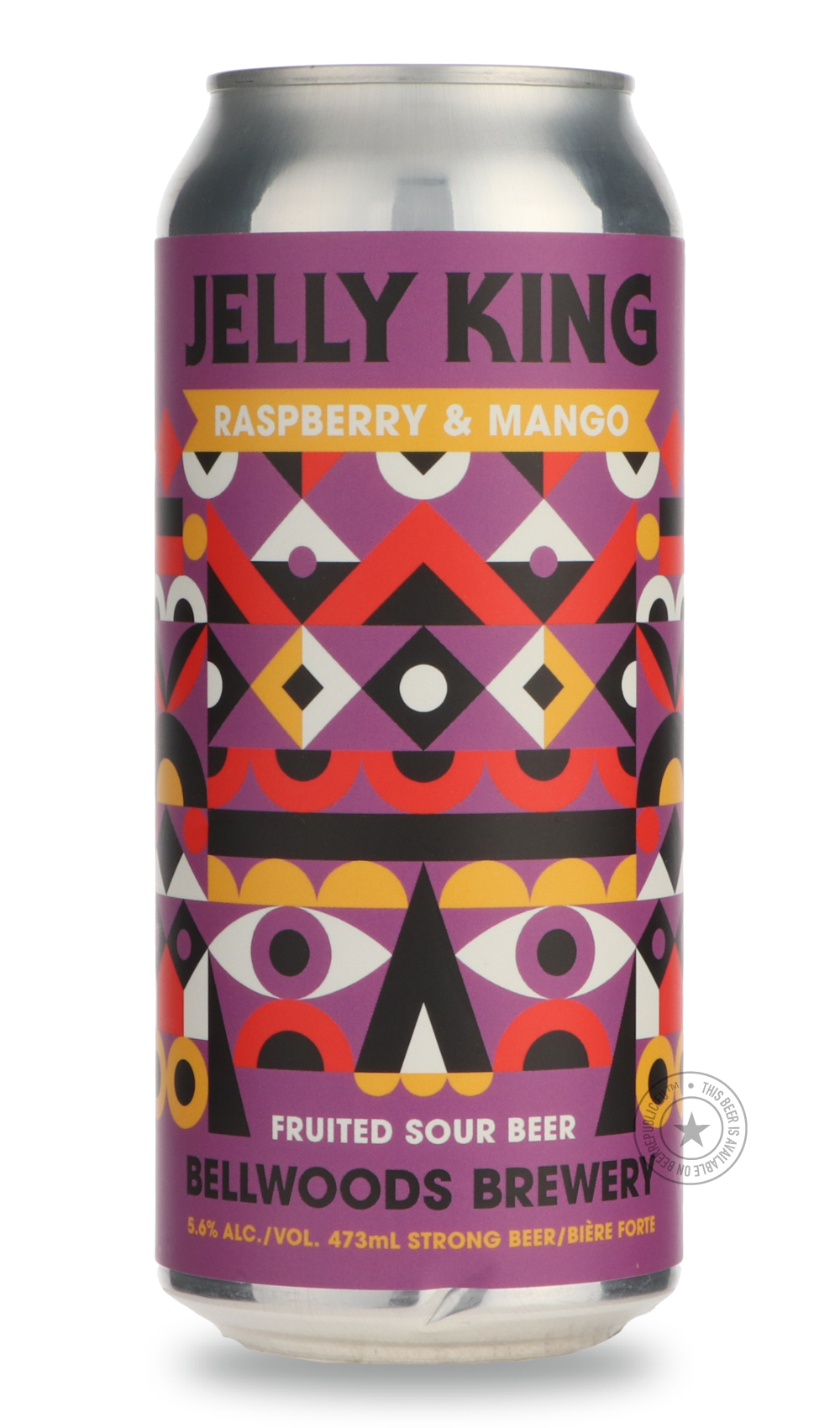 Bellwoods- Jelly King Raspberry & Mango-Sour / Wild & Fruity- Only @ Beer Republic - The best online beer store for American & Canadian craft beer - Buy beer online from the USA and Canada - Bier online kopen - Amerikaans bier kopen - Craft beer store - Craft beer kopen - Amerikanisch bier kaufen - Bier online kaufen - Acheter biere online - IPA - Stout - Porter - New England IPA - Hazy IPA - Imperial Stout - Barrel Aged - Barrel Aged Imperial Stout - Brown - Dark beer - Blond - Blonde - Pilsner - Lager - W