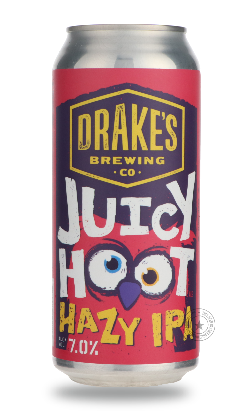 -Drake's- Juicy Hoot-IPA- Only @ Beer Republic - The best online beer store for American & Canadian craft beer - Buy beer online from the USA and Canada - Bier online kopen - Amerikaans bier kopen - Craft beer store - Craft beer kopen - Amerikanisch bier kaufen - Bier online kaufen - Acheter biere online - IPA - Stout - Porter - New England IPA - Hazy IPA - Imperial Stout - Barrel Aged - Barrel Aged Imperial Stout - Brown - Dark beer - Blond - Blonde - Pilsner - Lager - Wheat - Weizen - Amber - Barley Wine 