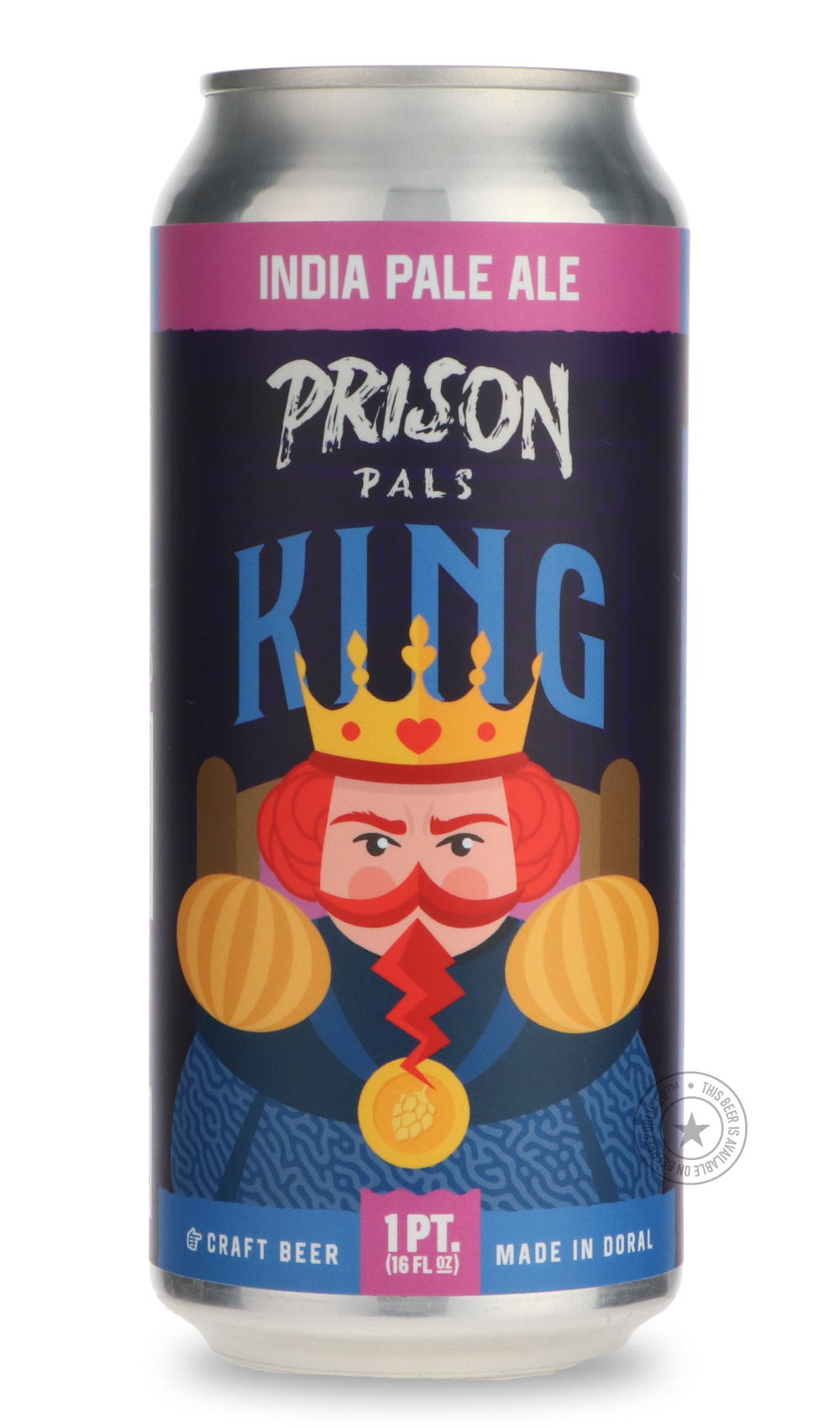 -Prison Pals- King-IPA- Only @ Beer Republic - The best online beer store for American & Canadian craft beer - Buy beer online from the USA and Canada - Bier online kopen - Amerikaans bier kopen - Craft beer store - Craft beer kopen - Amerikanisch bier kaufen - Bier online kaufen - Acheter biere online - IPA - Stout - Porter - New England IPA - Hazy IPA - Imperial Stout - Barrel Aged - Barrel Aged Imperial Stout - Brown - Dark beer - Blond - Blonde - Pilsner - Lager - Wheat - Weizen - Amber - Barley Wine - 