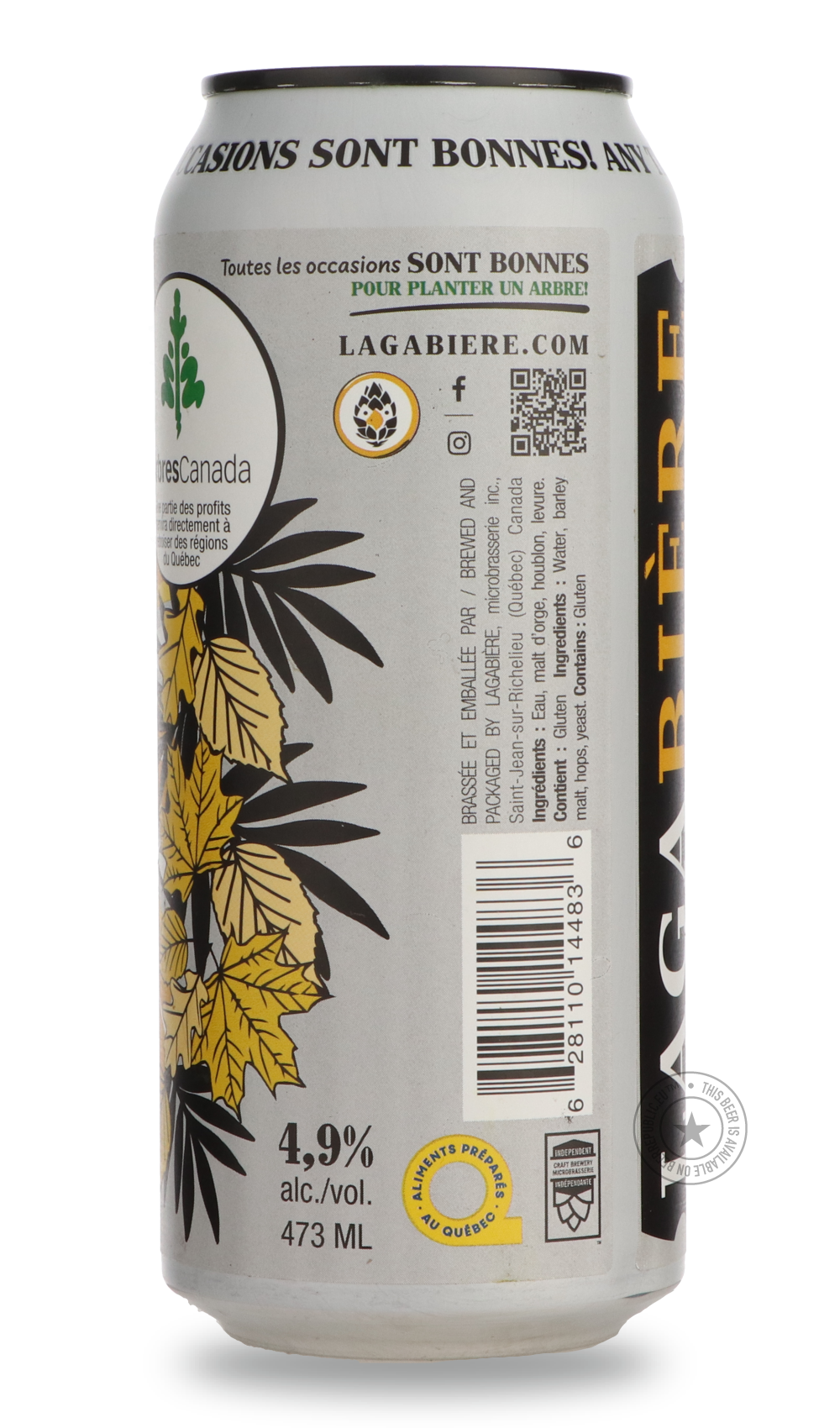 -Lagabière- LagaBlonde-Pale- Only @ Beer Republic - The best online beer store for American & Canadian craft beer - Buy beer online from the USA and Canada - Bier online kopen - Amerikaans bier kopen - Craft beer store - Craft beer kopen - Amerikanisch bier kaufen - Bier online kaufen - Acheter biere online - IPA - Stout - Porter - New England IPA - Hazy IPA - Imperial Stout - Barrel Aged - Barrel Aged Imperial Stout - Brown - Dark beer - Blond - Blonde - Pilsner - Lager - Wheat - Weizen - Amber - Barley Wi