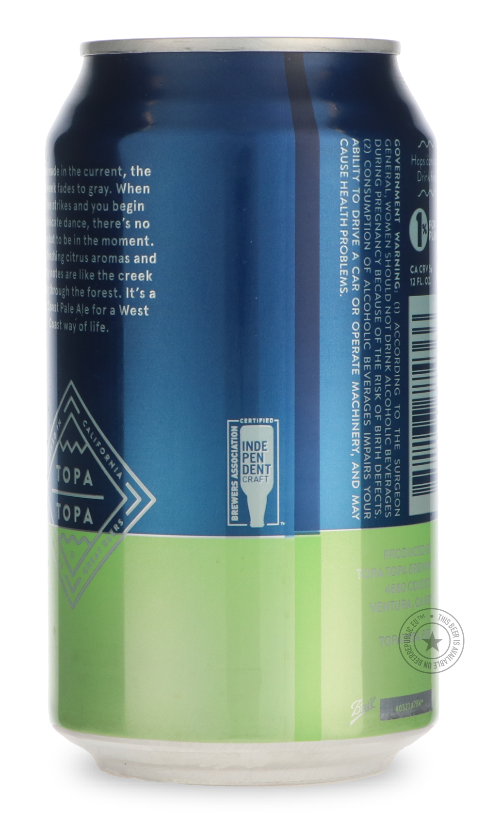 -Topa Topa- Level Line-Pale- Only @ Beer Republic - The best online beer store for American & Canadian craft beer - Buy beer online from the USA and Canada - Bier online kopen - Amerikaans bier kopen - Craft beer store - Craft beer kopen - Amerikanisch bier kaufen - Bier online kaufen - Acheter biere online - IPA - Stout - Porter - New England IPA - Hazy IPA - Imperial Stout - Barrel Aged - Barrel Aged Imperial Stout - Brown - Dark beer - Blond - Blonde - Pilsner - Lager - Wheat - Weizen - Amber - Barley Wi