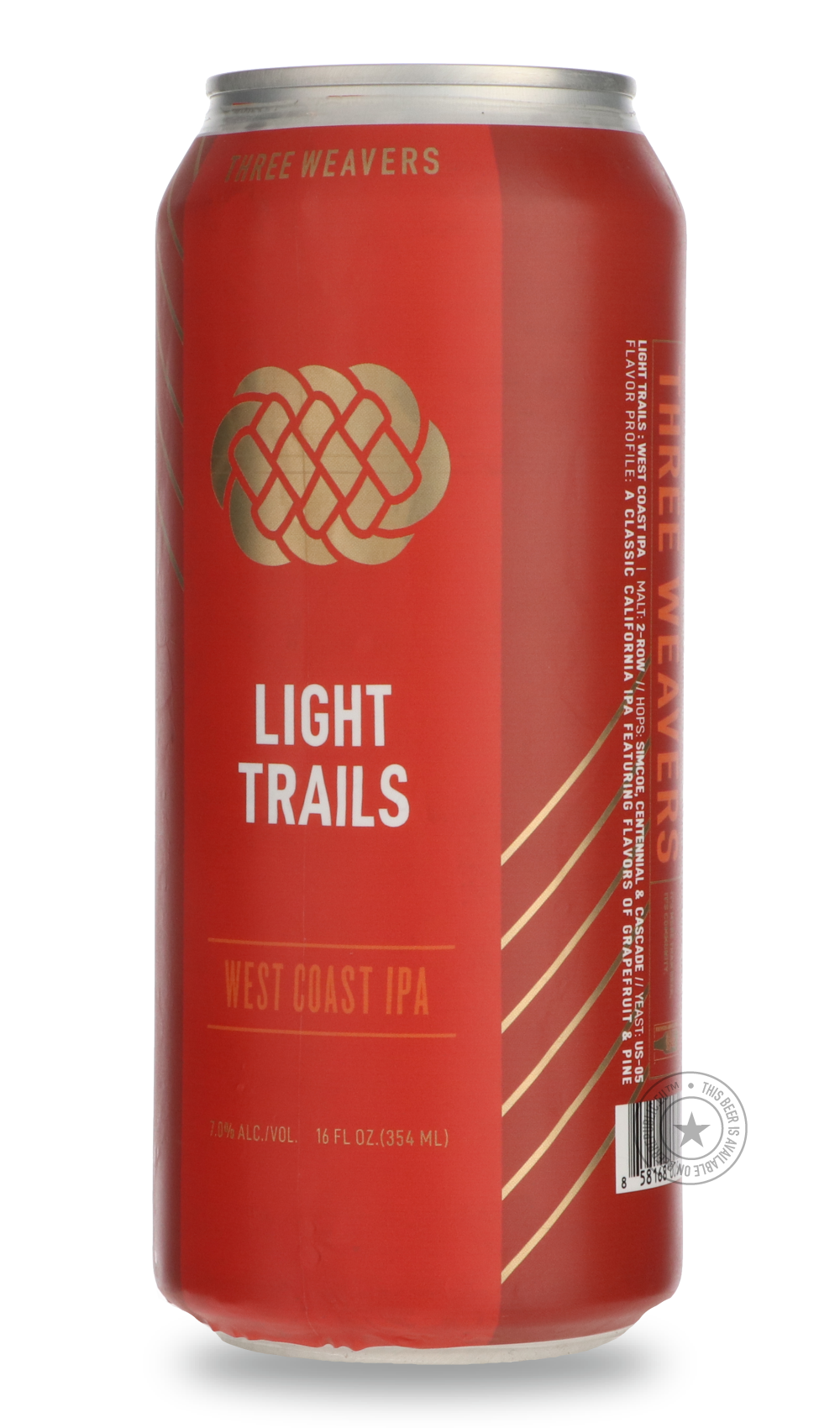 -Three Weavers- Light Trails-IPA- Only @ Beer Republic - The best online beer store for American & Canadian craft beer - Buy beer online from the USA and Canada - Bier online kopen - Amerikaans bier kopen - Craft beer store - Craft beer kopen - Amerikanisch bier kaufen - Bier online kaufen - Acheter biere online - IPA - Stout - Porter - New England IPA - Hazy IPA - Imperial Stout - Barrel Aged - Barrel Aged Imperial Stout - Brown - Dark beer - Blond - Blonde - Pilsner - Lager - Wheat - Weizen - Amber - Barl