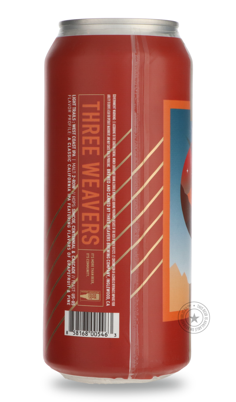 -Three Weavers- Light Trails-IPA- Only @ Beer Republic - The best online beer store for American & Canadian craft beer - Buy beer online from the USA and Canada - Bier online kopen - Amerikaans bier kopen - Craft beer store - Craft beer kopen - Amerikanisch bier kaufen - Bier online kaufen - Acheter biere online - IPA - Stout - Porter - New England IPA - Hazy IPA - Imperial Stout - Barrel Aged - Barrel Aged Imperial Stout - Brown - Dark beer - Blond - Blonde - Pilsner - Lager - Wheat - Weizen - Amber - Barl