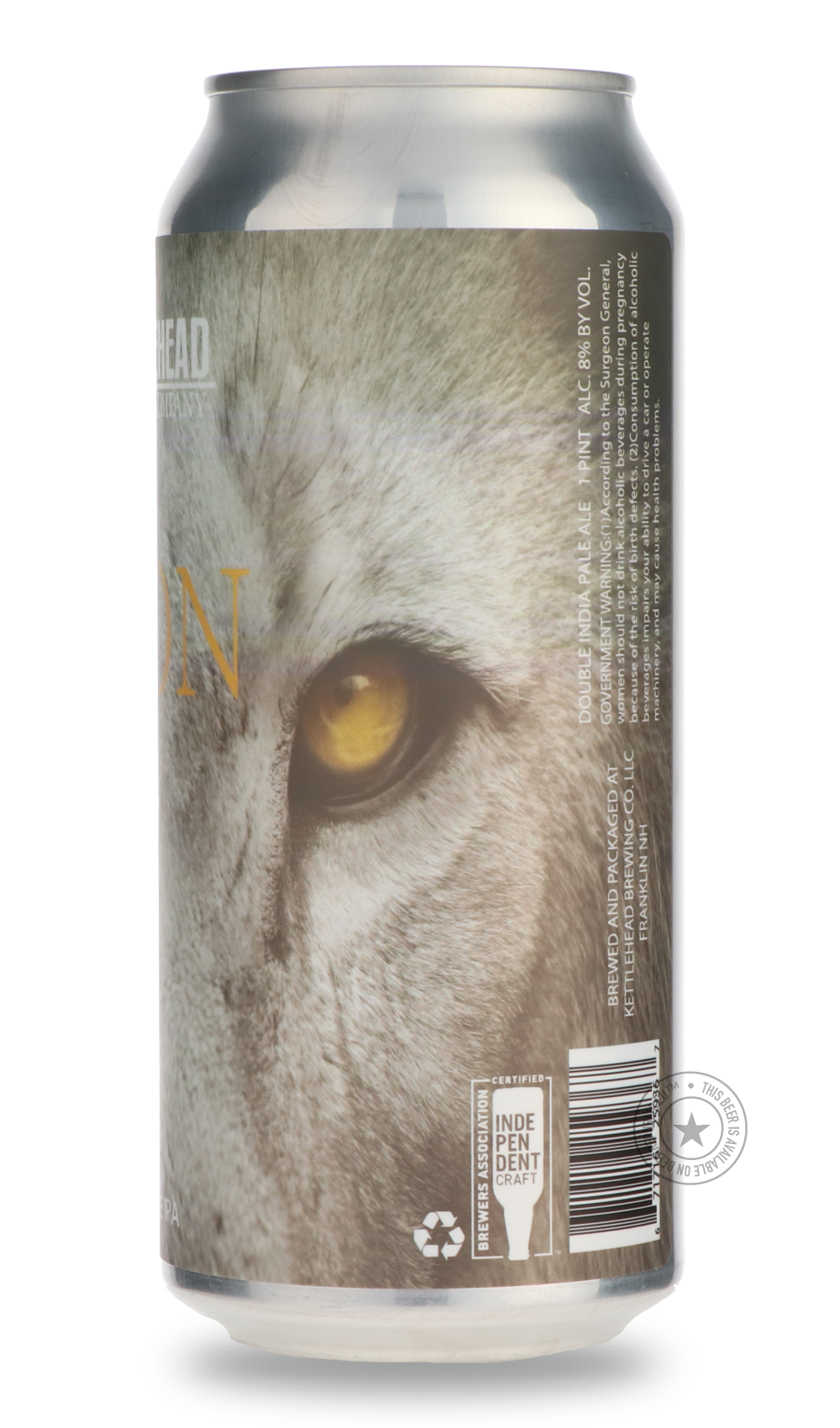-Kettlehead- Lion-IPA- Only @ Beer Republic - The best online beer store for American & Canadian craft beer - Buy beer online from the USA and Canada - Bier online kopen - Amerikaans bier kopen - Craft beer store - Craft beer kopen - Amerikanisch bier kaufen - Bier online kaufen - Acheter biere online - IPA - Stout - Porter - New England IPA - Hazy IPA - Imperial Stout - Barrel Aged - Barrel Aged Imperial Stout - Brown - Dark beer - Blond - Blonde - Pilsner - Lager - Wheat - Weizen - Amber - Barley Wine - Q