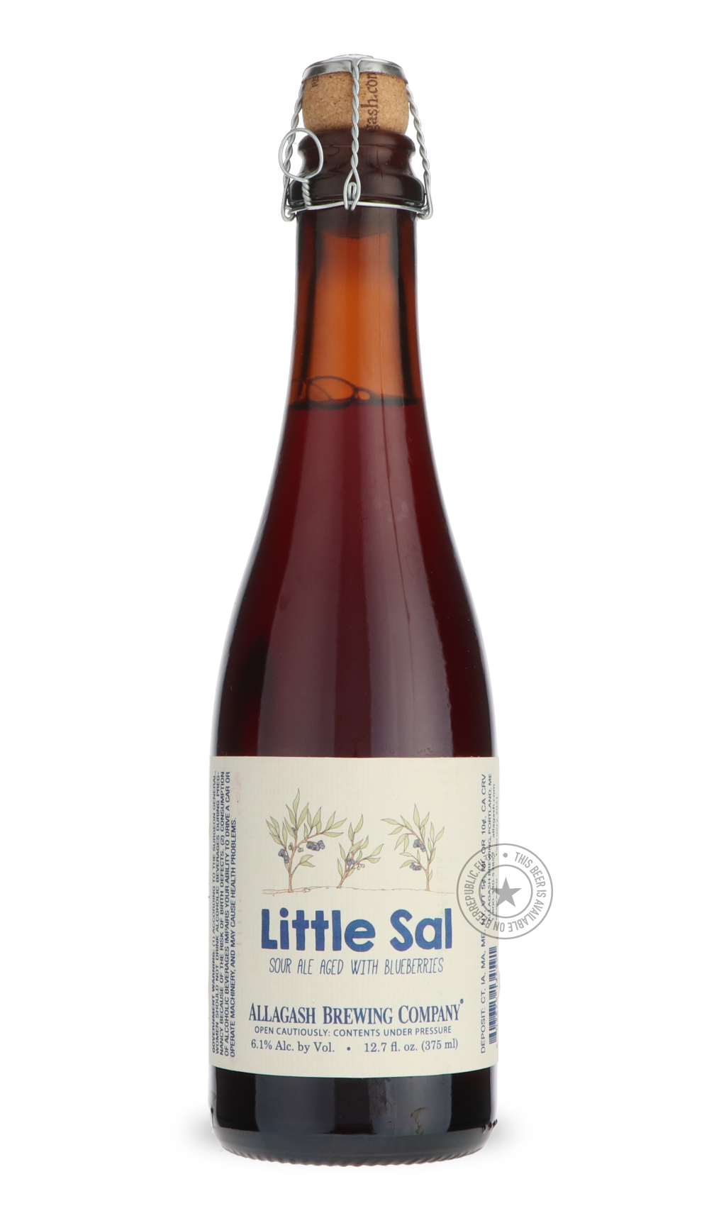 -Allagash- Little Sal-Sour / Wild & Fruity- Only @ Beer Republic - The best online beer store for American & Canadian craft beer - Buy beer online from the USA and Canada - Bier online kopen - Amerikaans bier kopen - Craft beer store - Craft beer kopen - Amerikanisch bier kaufen - Bier online kaufen - Acheter biere online - IPA - Stout - Porter - New England IPA - Hazy IPA - Imperial Stout - Barrel Aged - Barrel Aged Imperial Stout - Brown - Dark beer - Blond - Blonde - Pilsner - Lager - Wheat - Weizen - Am