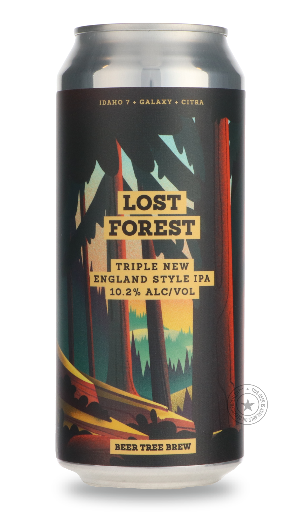 -Beer Tree- Lost Forest: Idaho 7, Galaxy, Citra-IPA- Only @ Beer Republic - The best online beer store for American & Canadian craft beer - Buy beer online from the USA and Canada - Bier online kopen - Amerikaans bier kopen - Craft beer store - Craft beer kopen - Amerikanisch bier kaufen - Bier online kaufen - Acheter biere online - IPA - Stout - Porter - New England IPA - Hazy IPA - Imperial Stout - Barrel Aged - Barrel Aged Imperial Stout - Brown - Dark beer - Blond - Blonde - Pilsner - Lager - Wheat - We