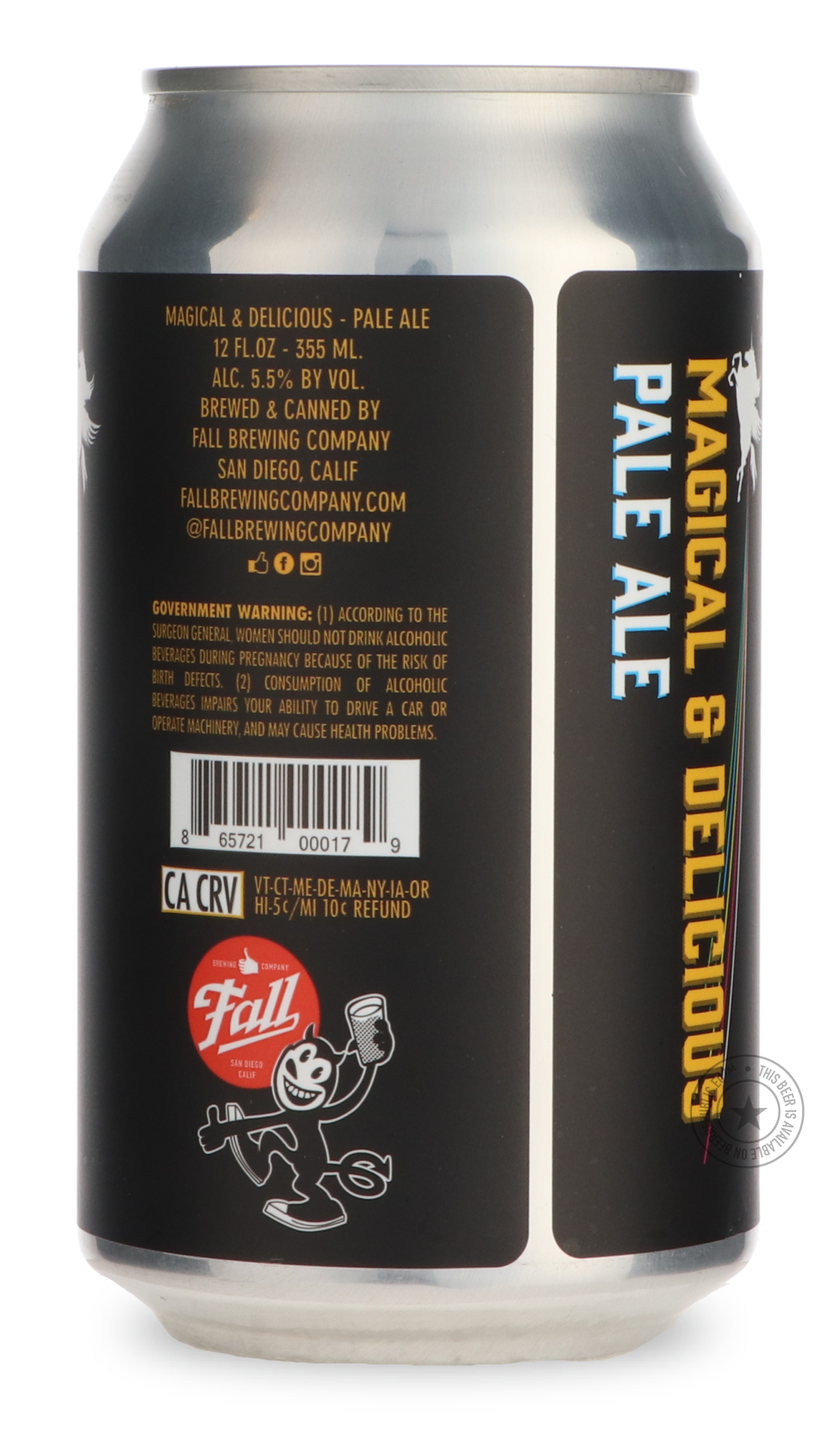 -Fall Brewing- Magical & Delicious-Pale- Only @ Beer Republic - The best online beer store for American & Canadian craft beer - Buy beer online from the USA and Canada - Bier online kopen - Amerikaans bier kopen - Craft beer store - Craft beer kopen - Amerikanisch bier kaufen - Bier online kaufen - Acheter biere online - IPA - Stout - Porter - New England IPA - Hazy IPA - Imperial Stout - Barrel Aged - Barrel Aged Imperial Stout - Brown - Dark beer - Blond - Blonde - Pilsner - Lager - Wheat - Weizen - Amber