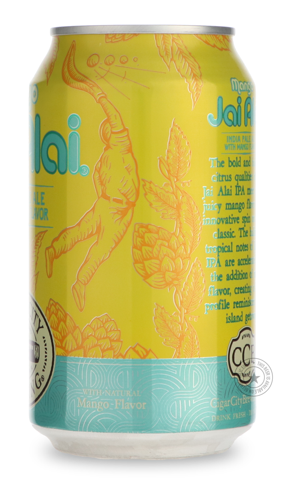 -Cigar City- Mango Jai Alai-IPA- Only @ Beer Republic - The best online beer store for American & Canadian craft beer - Buy beer online from the USA and Canada - Bier online kopen - Amerikaans bier kopen - Craft beer store - Craft beer kopen - Amerikanisch bier kaufen - Bier online kaufen - Acheter biere online - IPA - Stout - Porter - New England IPA - Hazy IPA - Imperial Stout - Barrel Aged - Barrel Aged Imperial Stout - Brown - Dark beer - Blond - Blonde - Pilsner - Lager - Wheat - Weizen - Amber - Barle