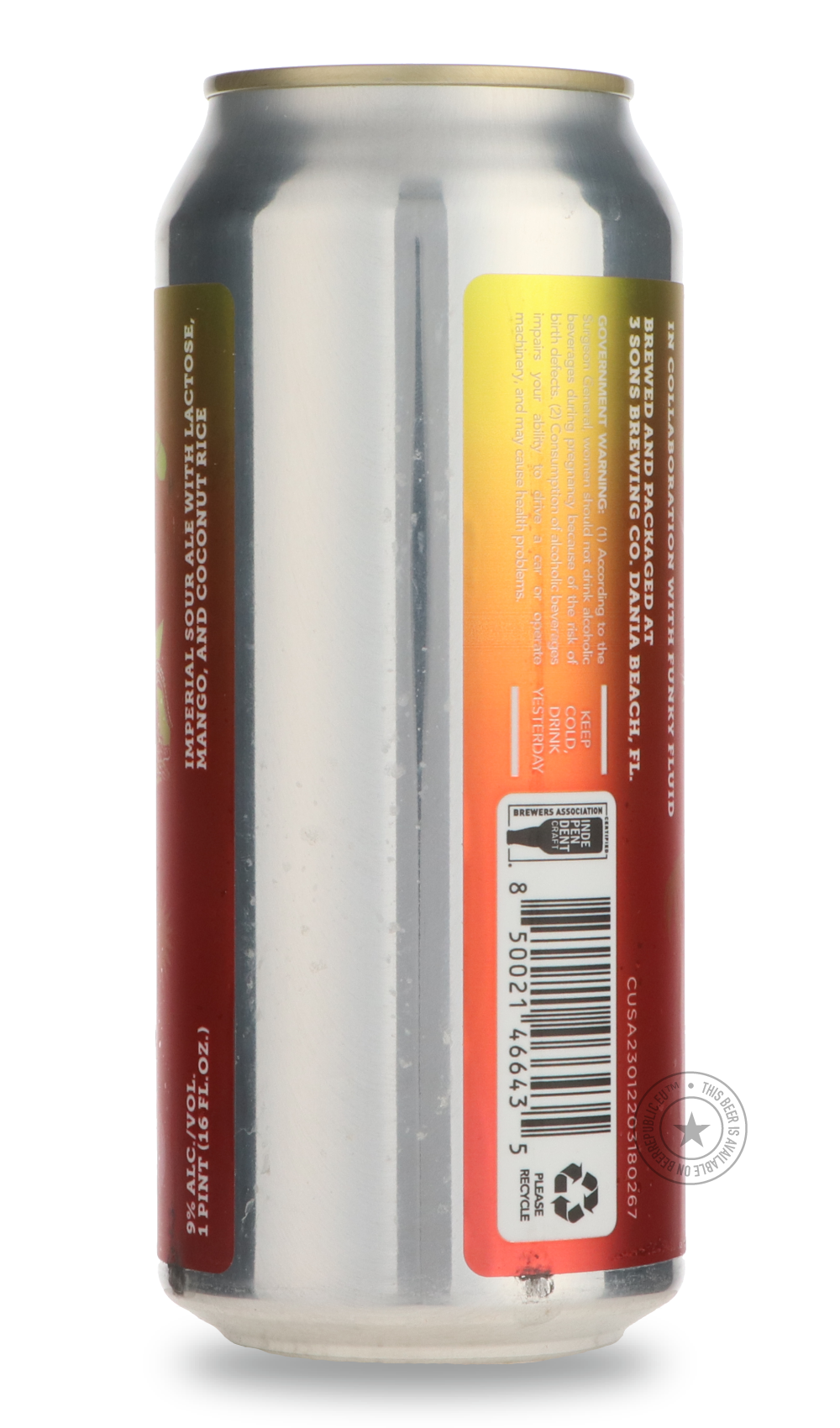 Mango Sticky Rice Gelato / Funky Fluid