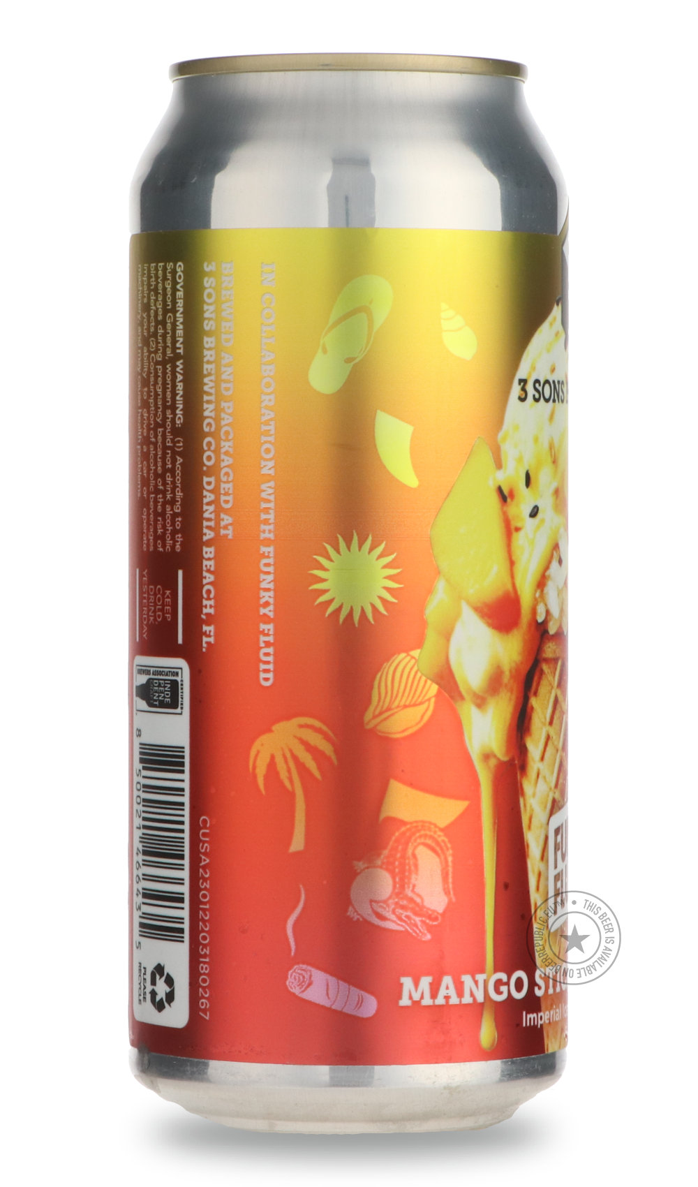 Mango Sticky Rice Gelato / Funky Fluid