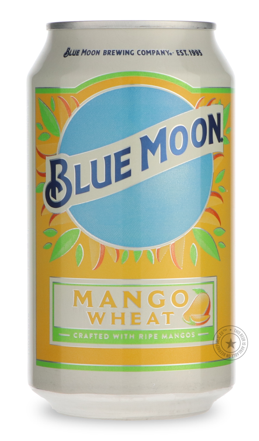-Blue Moon- Mango Wheat-Pale- Only @ Beer Republic - The best online beer store for American & Canadian craft beer - Buy beer online from the USA and Canada - Bier online kopen - Amerikaans bier kopen - Craft beer store - Craft beer kopen - Amerikanisch bier kaufen - Bier online kaufen - Acheter biere online - IPA - Stout - Porter - New England IPA - Hazy IPA - Imperial Stout - Barrel Aged - Barrel Aged Imperial Stout - Brown - Dark beer - Blond - Blonde - Pilsner - Lager - Wheat - Weizen - Amber - Barley W