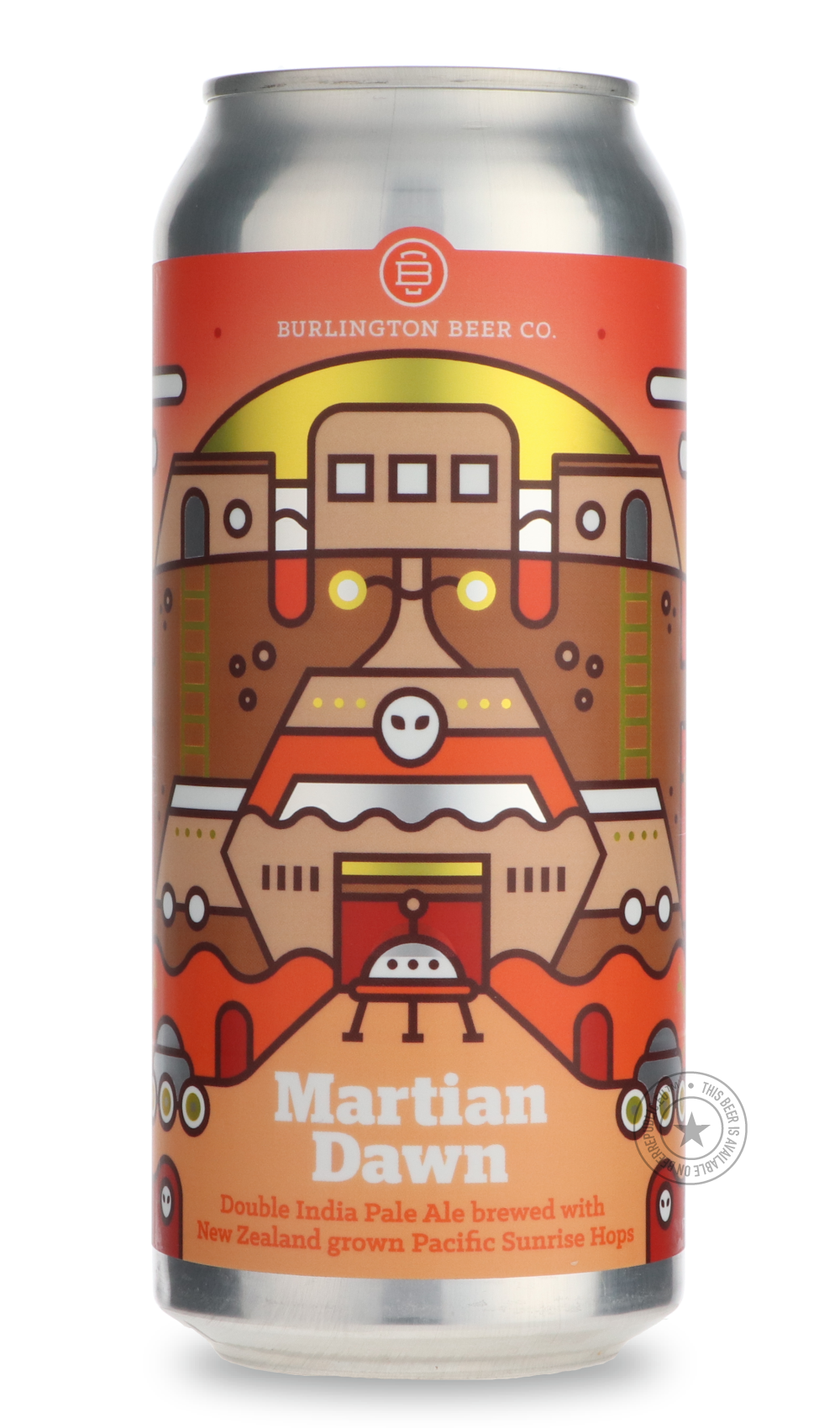 -Burlington- Martian Dawn-IPA- Only @ Beer Republic - The best online beer store for American & Canadian craft beer - Buy beer online from the USA and Canada - Bier online kopen - Amerikaans bier kopen - Craft beer store - Craft beer kopen - Amerikanisch bier kaufen - Bier online kaufen - Acheter biere online - IPA - Stout - Porter - New England IPA - Hazy IPA - Imperial Stout - Barrel Aged - Barrel Aged Imperial Stout - Brown - Dark beer - Blond - Blonde - Pilsner - Lager - Wheat - Weizen - Amber - Barley 