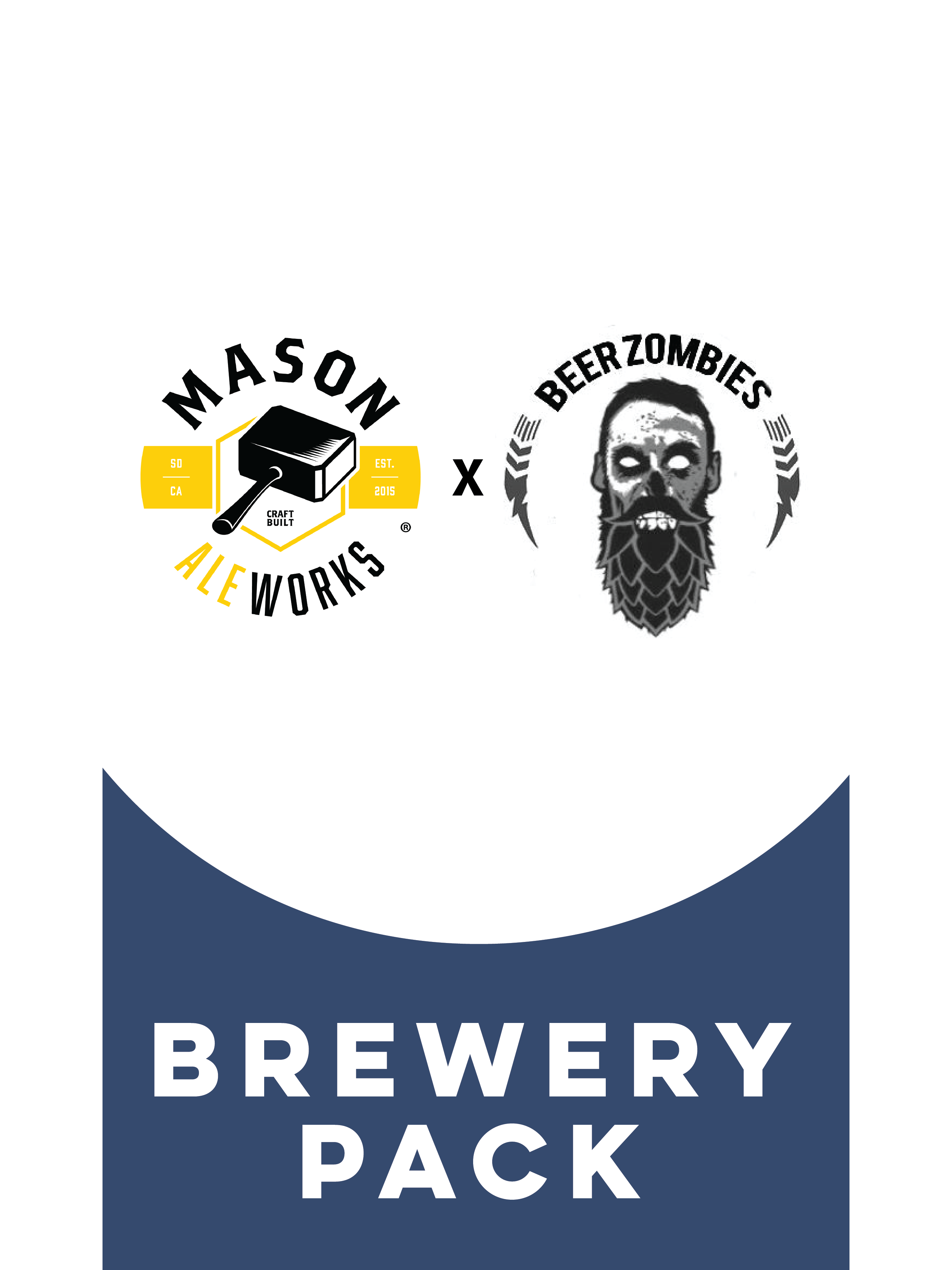 -Mason Ale Works- Mason & Beer Zombies + Friends Brewery Pack-Packs & Cases- Only @ Beer Republic - The best online beer store for American & Canadian craft beer - Buy beer online from the USA and Canada - Bier online kopen - Amerikaans bier kopen - Craft beer store - Craft beer kopen - Amerikanisch bier kaufen - Bier online kaufen - Acheter biere online - IPA - Stout - Porter - New England IPA - Hazy IPA - Imperial Stout - Barrel Aged - Barrel Aged Imperial Stout - Brown - Dark beer - Blond - Blonde - Pils