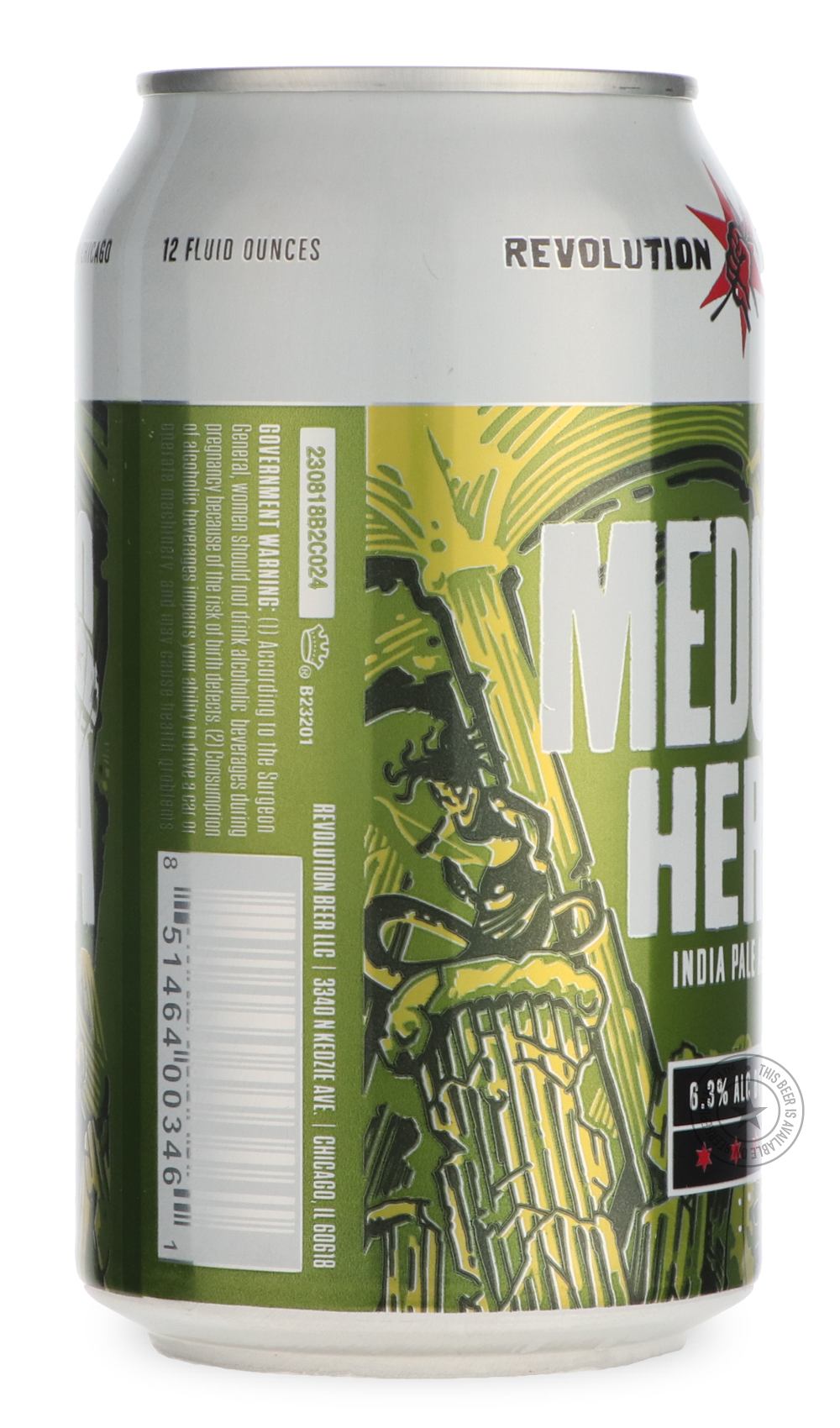 -Revolution- Medusa Hero-IPA- Only @ Beer Republic - The best online beer store for American & Canadian craft beer - Buy beer online from the USA and Canada - Bier online kopen - Amerikaans bier kopen - Craft beer store - Craft beer kopen - Amerikanisch bier kaufen - Bier online kaufen - Acheter biere online - IPA - Stout - Porter - New England IPA - Hazy IPA - Imperial Stout - Barrel Aged - Barrel Aged Imperial Stout - Brown - Dark beer - Blond - Blonde - Pilsner - Lager - Wheat - Weizen - Amber - Barley W