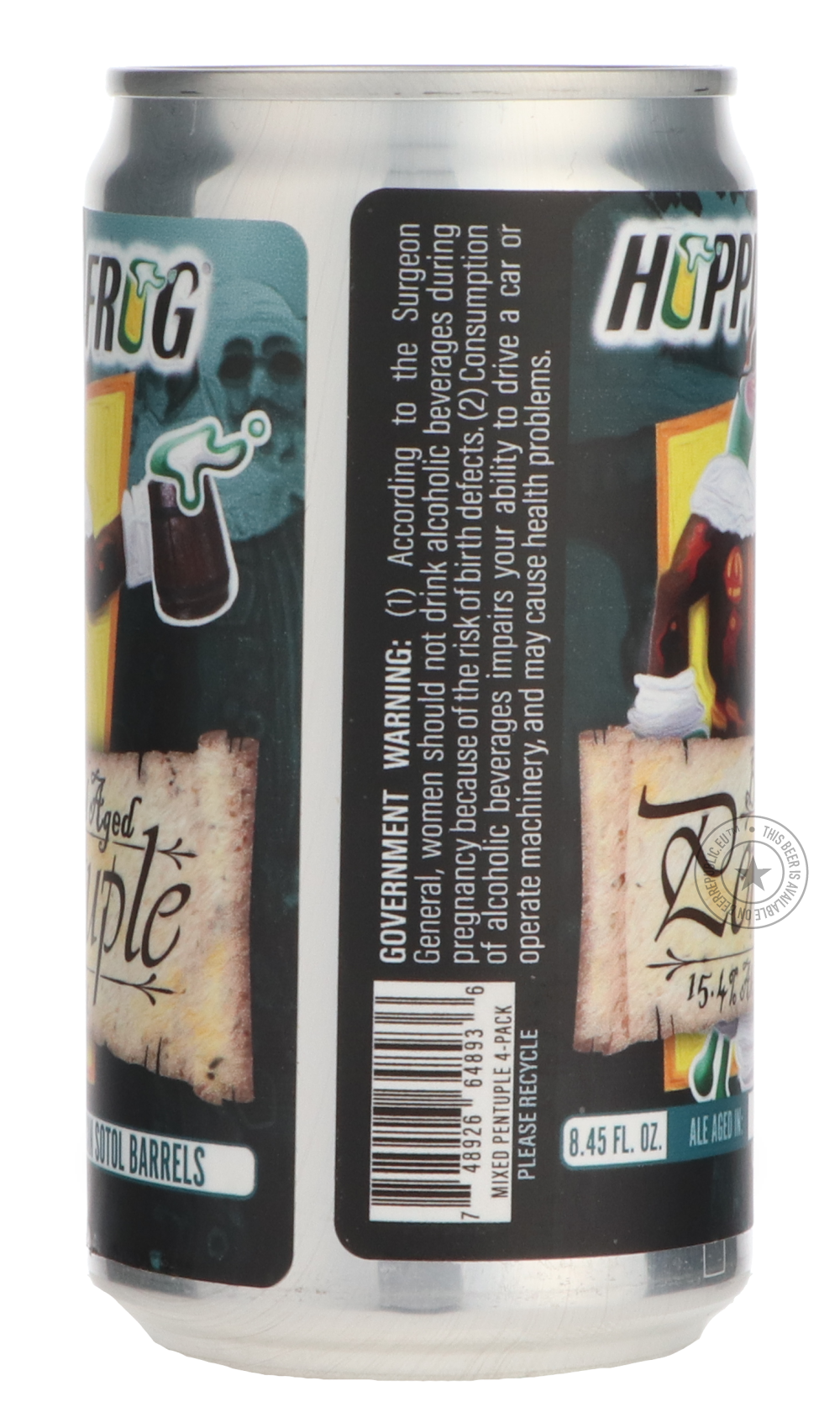 -Hoppin' Frog- Mexican Sotol Barrel-Aged Pentuple-Pale- Only @ Beer Republic - The best online beer store for American & Canadian craft beer - Buy beer online from the USA and Canada - Bier online kopen - Amerikaans bier kopen - Craft beer store - Craft beer kopen - Amerikanisch bier kaufen - Bier online kaufen - Acheter biere online - IPA - Stout - Porter - New England IPA - Hazy IPA - Imperial Stout - Barrel Aged - Barrel Aged Imperial Stout - Brown - Dark beer - Blond - Blonde - Pilsner - Lager - Wheat -