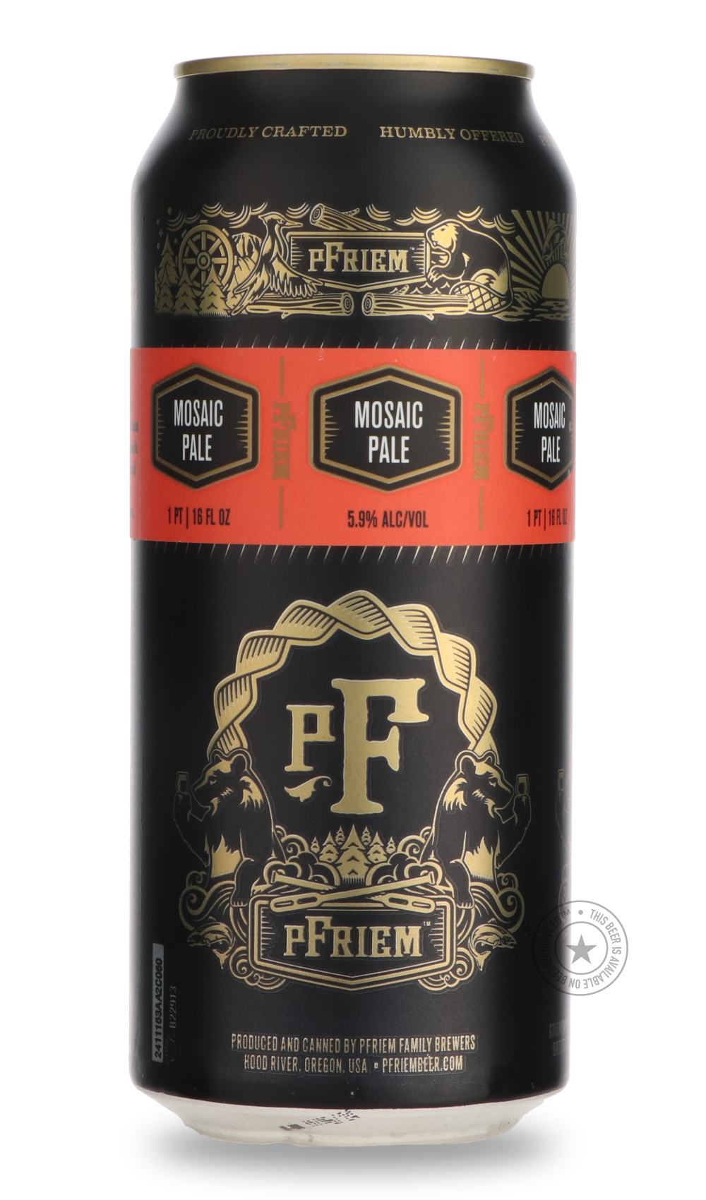 -pFriem- Mosaic Single-Hop Pale Ale-Pale- Only @ Beer Republic - The best online beer store for American & Canadian craft beer - Buy beer online from the USA and Canada - Bier online kopen - Amerikaans bier kopen - Craft beer store - Craft beer kopen - Amerikanisch bier kaufen - Bier online kaufen - Acheter biere online - IPA - Stout - Porter - New England IPA - Hazy IPA - Imperial Stout - Barrel Aged - Barrel Aged Imperial Stout - Brown - Dark beer - Blond - Blonde - Pilsner - Lager - Wheat - Weizen - Ambe