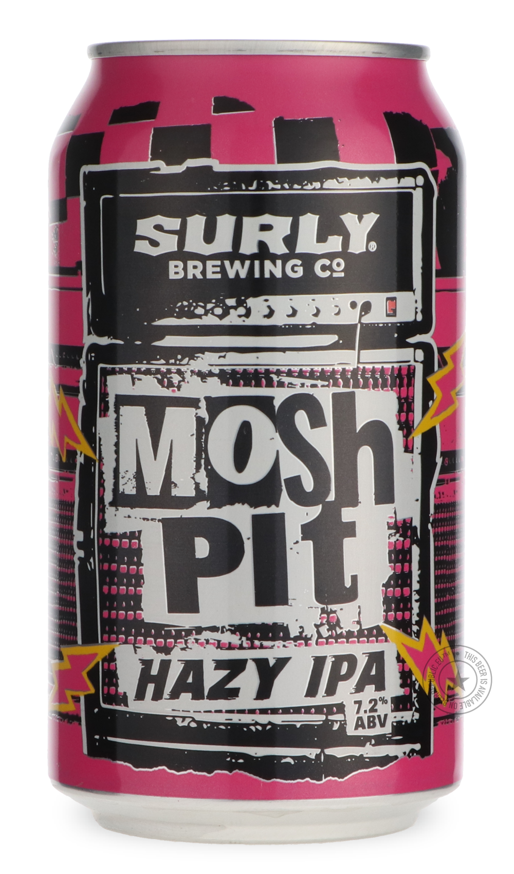 -Surly- Mosh Pit Hazy-IPA- Only @ Beer Republic - The best online beer store for American & Canadian craft beer - Buy beer online from the USA and Canada - Bier online kopen - Amerikaans bier kopen - Craft beer store - Craft beer kopen - Amerikanisch bier kaufen - Bier online kaufen - Acheter biere online - IPA - Stout - Porter - New England IPA - Hazy IPA - Imperial Stout - Barrel Aged - Barrel Aged Imperial Stout - Brown - Dark beer - Blond - Blonde - Pilsner - Lager - Wheat - Weizen - Amber - Barley Wine
