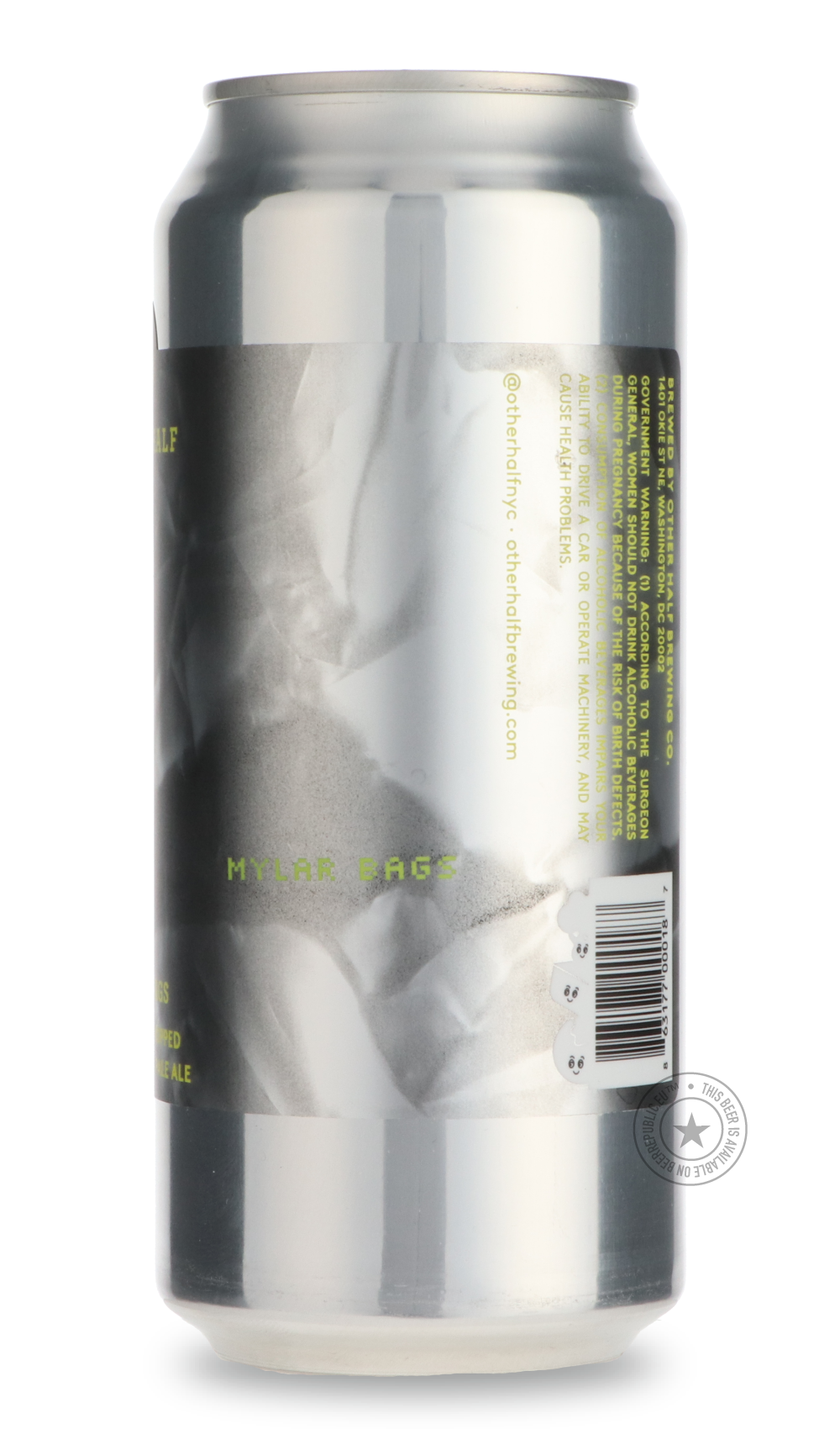 -Other Half- Mylar Bags-IPA- Only @ Beer Republic - The best online beer store for American & Canadian craft beer - Buy beer online from the USA and Canada - Bier online kopen - Amerikaans bier kopen - Craft beer store - Craft beer kopen - Amerikanisch bier kaufen - Bier online kaufen - Acheter biere online - IPA - Stout - Porter - New England IPA - Hazy IPA - Imperial Stout - Barrel Aged - Barrel Aged Imperial Stout - Brown - Dark beer - Blond - Blonde - Pilsner - Lager - Wheat - Weizen - Amber - Barley Wi