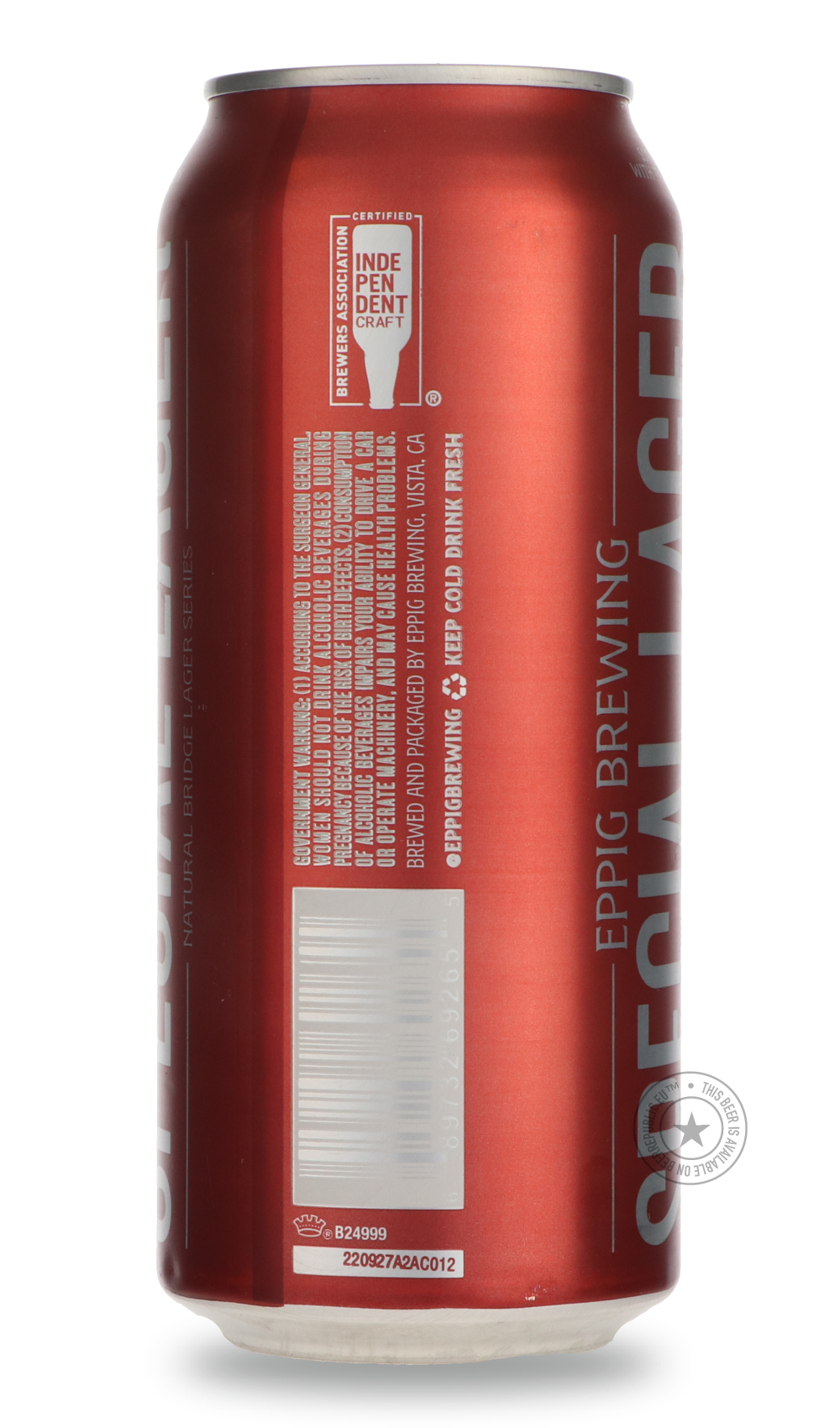 -Eppig- Natural Bridge: Special Lager-Pale- Only @ Beer Republic - The best online beer store for American & Canadian craft beer - Buy beer online from the USA and Canada - Bier online kopen - Amerikaans bier kopen - Craft beer store - Craft beer kopen - Amerikanisch bier kaufen - Bier online kaufen - Acheter biere online - IPA - Stout - Porter - New England IPA - Hazy IPA - Imperial Stout - Barrel Aged - Barrel Aged Imperial Stout - Brown - Dark beer - Blond - Blonde - Pilsner - Lager - Wheat - Weizen - Am