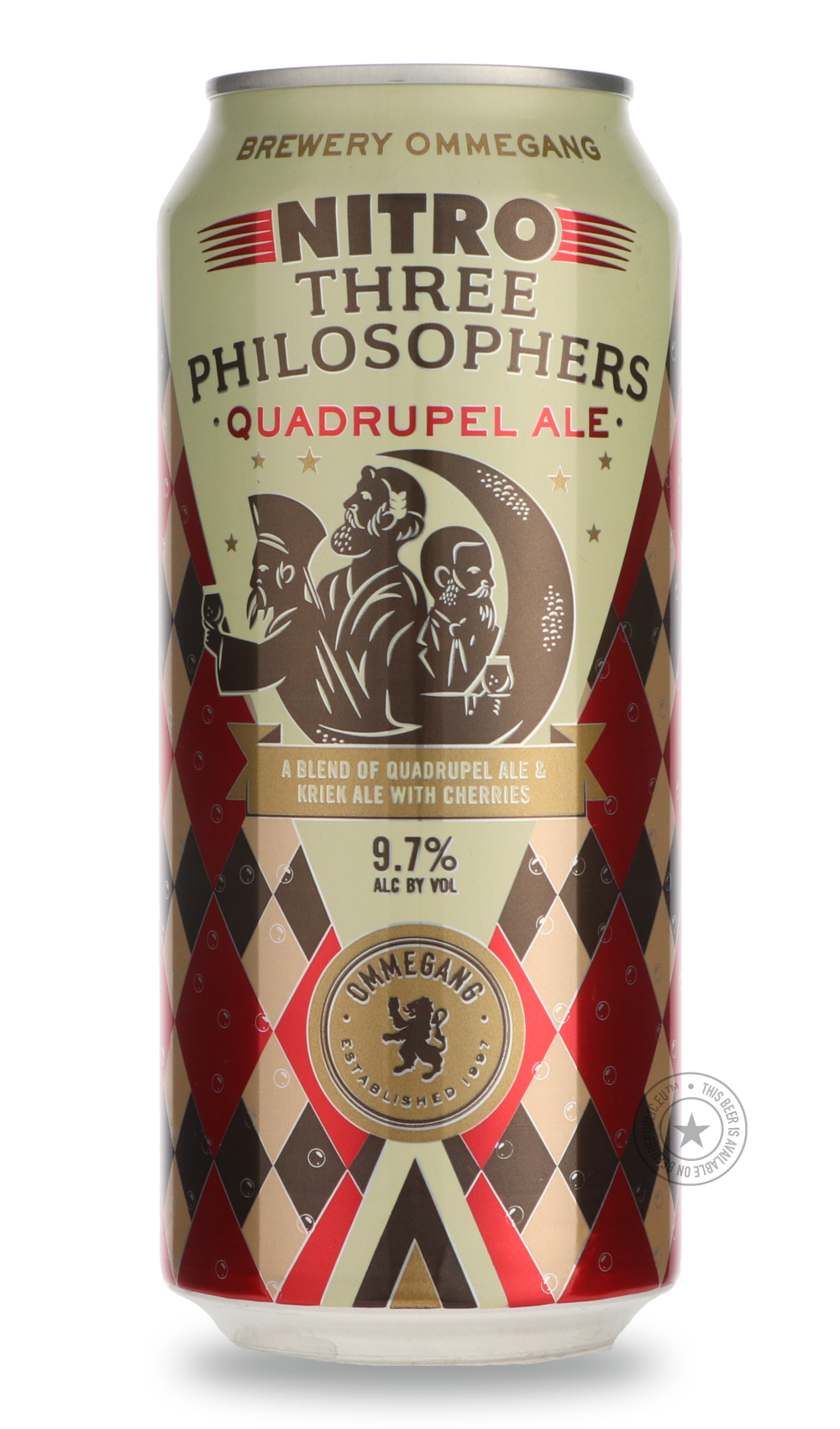 -Ommegang- Nitro Three Philosophers-Brown & Dark- Only @ Beer Republic - The best online beer store for American & Canadian craft beer - Buy beer online from the USA and Canada - Bier online kopen - Amerikaans bier kopen - Craft beer store - Craft beer kopen - Amerikanisch bier kaufen - Bier online kaufen - Acheter biere online - IPA - Stout - Porter - New England IPA - Hazy IPA - Imperial Stout - Barrel Aged - Barrel Aged Imperial Stout - Brown - Dark beer - Blond - Blonde - Pilsner - Lager - Wheat - Weize