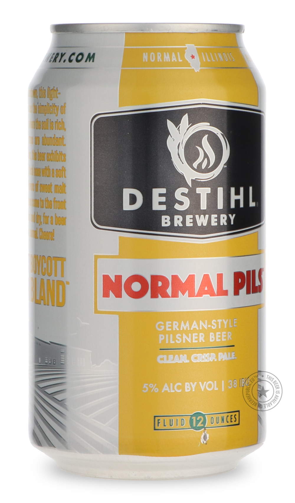 -Destihl- Normal Pils-Pale- Only @ Beer Republic - The best online beer store for American & Canadian craft beer - Buy beer online from the USA and Canada - Bier online kopen - Amerikaans bier kopen - Craft beer store - Craft beer kopen - Amerikanisch bier kaufen - Bier online kaufen - Acheter biere online - IPA - Stout - Porter - New England IPA - Hazy IPA - Imperial Stout - Barrel Aged - Barrel Aged Imperial Stout - Brown - Dark beer - Blond - Blonde - Pilsner - Lager - Wheat - Weizen - Amber - Barley Win
