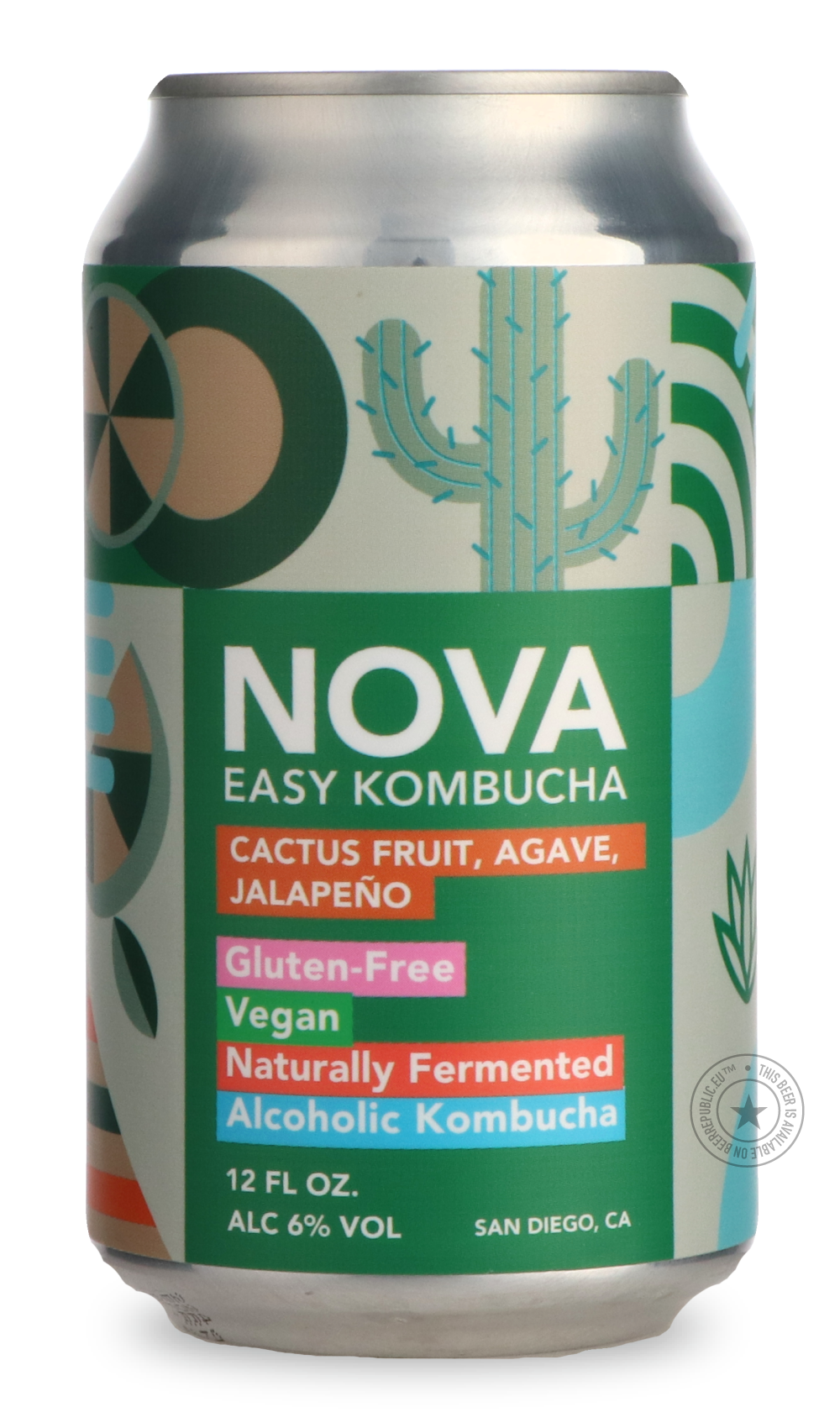-Novo Brazil- NOVA Kombucha Cactus Fruit, Agave, Jalapeño-Specials- Only @ Beer Republic - The best online beer store for American & Canadian craft beer - Buy beer online from the USA and Canada - Bier online kopen - Amerikaans bier kopen - Craft beer store - Craft beer kopen - Amerikanisch bier kaufen - Bier online kaufen - Acheter biere online - IPA - Stout - Porter - New England IPA - Hazy IPA - Imperial Stout - Barrel Aged - Barrel Aged Imperial Stout - Brown - Dark beer - Blond - Blonde - Pilsner - Lag