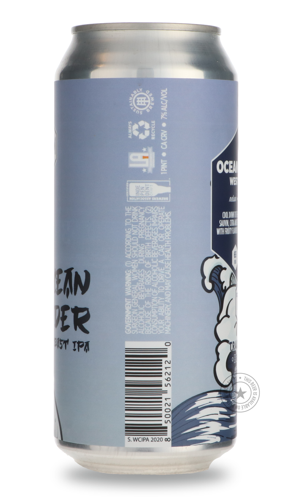 -Trademark- Ocean Thunder-IPA- Only @ Beer Republic - The best online beer store for American & Canadian craft beer - Buy beer online from the USA and Canada - Bier online kopen - Amerikaans bier kopen - Craft beer store - Craft beer kopen - Amerikanisch bier kaufen - Bier online kaufen - Acheter biere online - IPA - Stout - Porter - New England IPA - Hazy IPA - Imperial Stout - Barrel Aged - Barrel Aged Imperial Stout - Brown - Dark beer - Blond - Blonde - Pilsner - Lager - Wheat - Weizen - Amber - Barley 