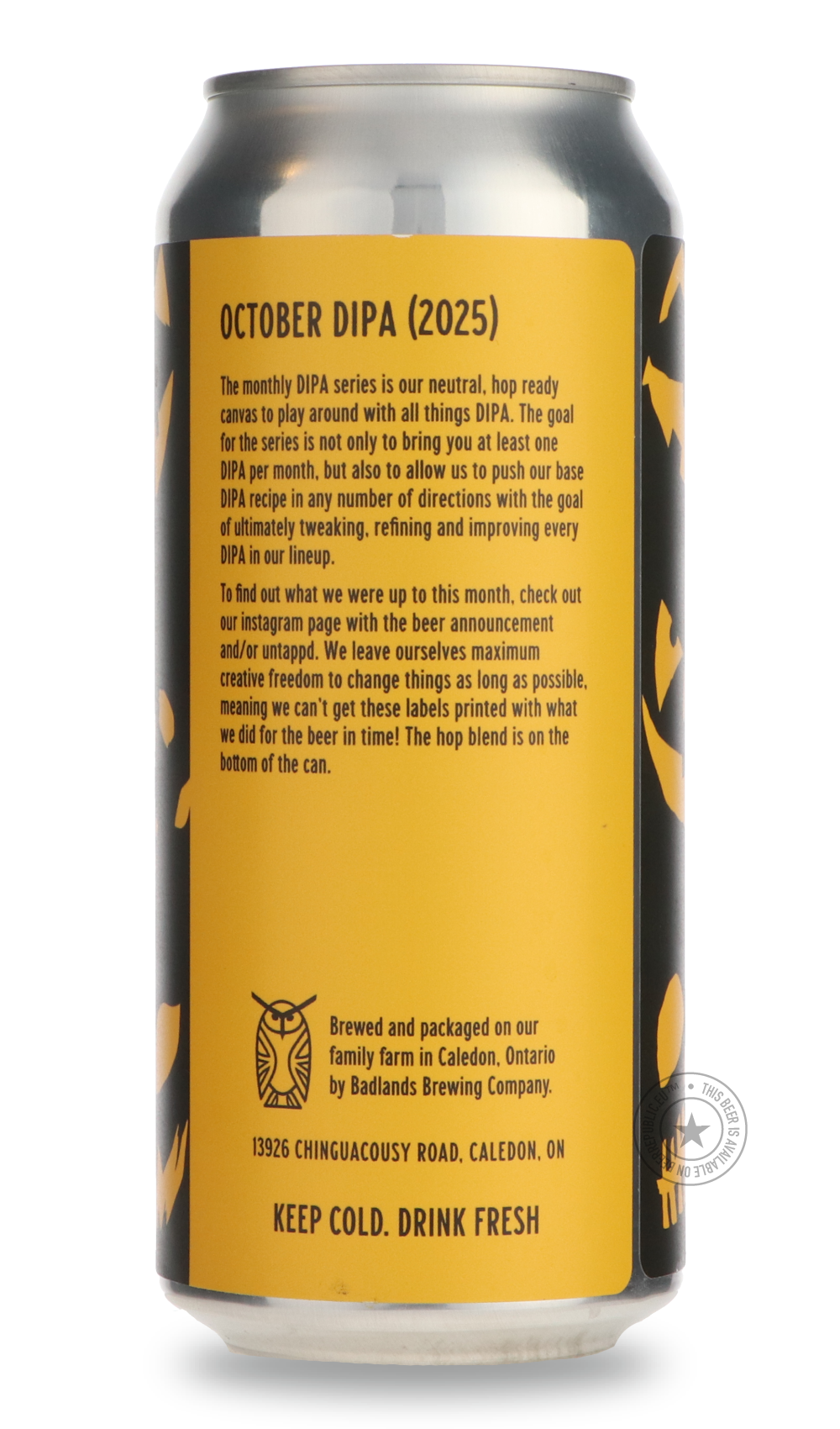 -Badlands- October DIPA-IPA- Only @ Beer Republic - The best online beer store for American & Canadian craft beer - Buy beer online from the USA and Canada - Bier online kopen - Amerikaans bier kopen - Craft beer store - Craft beer kopen - Amerikanisch bier kaufen - Bier online kaufen - Acheter biere online - IPA - Stout - Porter - New England IPA - Hazy IPA - Imperial Stout - Barrel Aged - Barrel Aged Imperial Stout - Brown - Dark beer - Blond - Blonde - Pilsner - Lager - Wheat - Weizen - Amber - Barley Wi