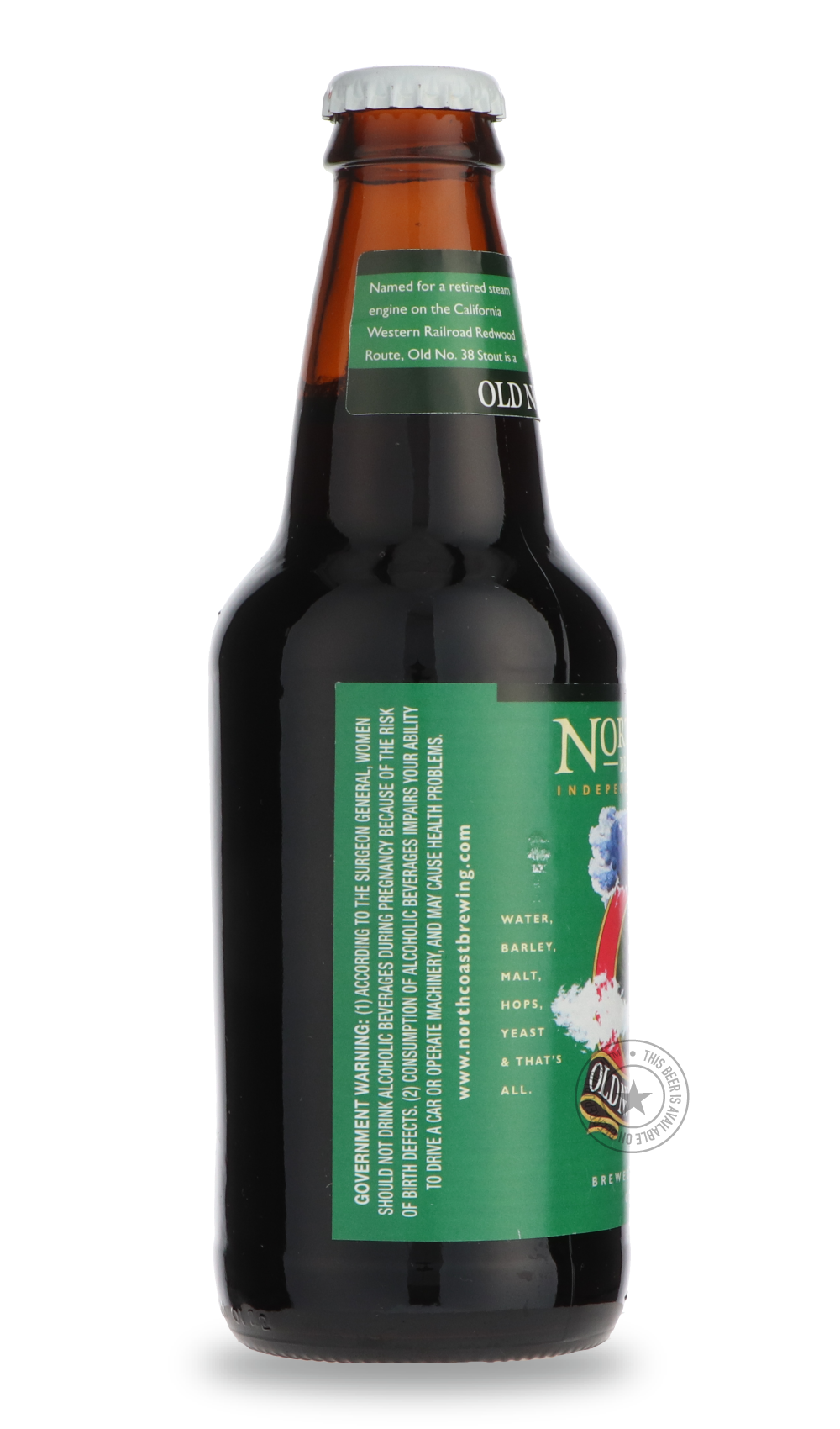 -North Coast- Old No. 38 Stout-Stout & Porter- Only @ Beer Republic - The best online beer store for American & Canadian craft beer - Buy beer online from the USA and Canada - Bier online kopen - Amerikaans bier kopen - Craft beer store - Craft beer kopen - Amerikanisch bier kaufen - Bier online kaufen - Acheter biere online - IPA - Stout - Porter - New England IPA - Hazy IPA - Imperial Stout - Barrel Aged - Barrel Aged Imperial Stout - Brown - Dark beer - Blond - Blonde - Pilsner - Lager - Wheat - Weizen -