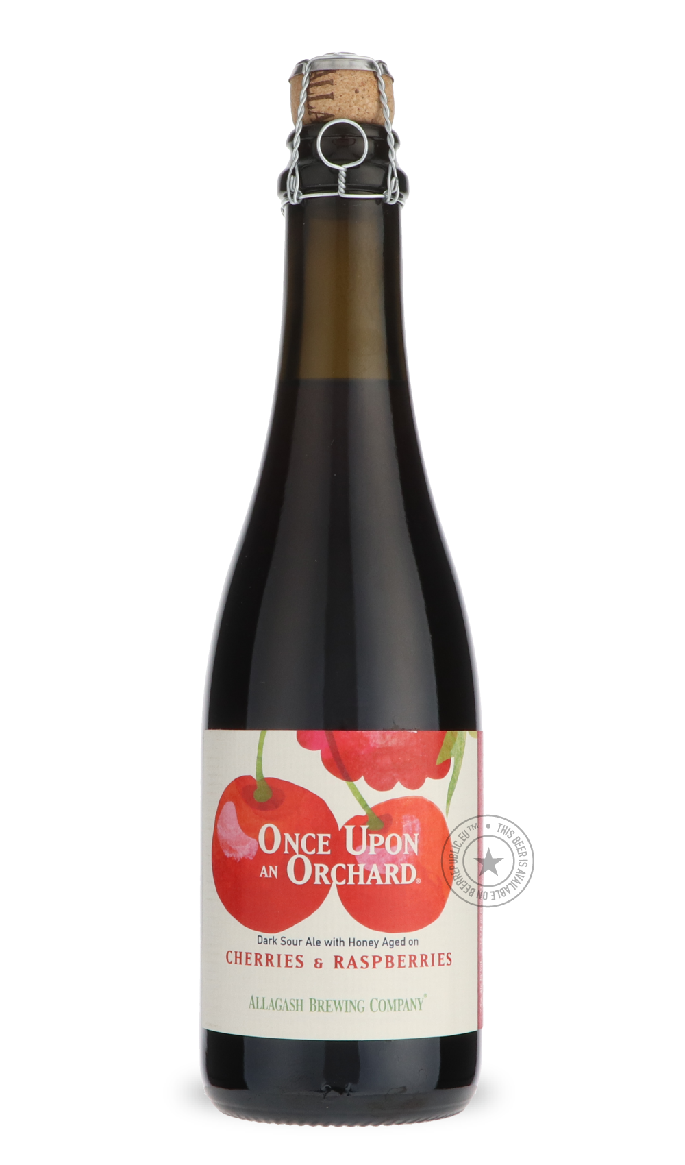 -Allagash- Once Upon An Orchard - Cherries & Raspberries-Sour / Wild & Fruity- Only @ Beer Republic - The best online beer store for American & Canadian craft beer - Buy beer online from the USA and Canada - Bier online kopen - Amerikaans bier kopen - Craft beer store - Craft beer kopen - Amerikanisch bier kaufen - Bier online kaufen - Acheter biere online - IPA - Stout - Porter - New England IPA - Hazy IPA - Imperial Stout - Barrel Aged - Barrel Aged Imperial Stout - Brown - Dark beer - Blond - Blonde - Pi