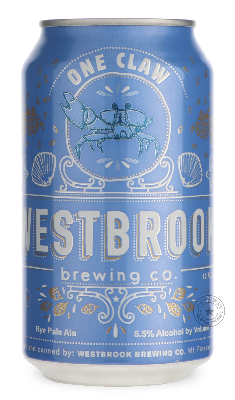 -Westbrook- One Claw-Pale- Only @ Beer Republic - The best online beer store for American & Canadian craft beer - Buy beer online from the USA and Canada - Bier online kopen - Amerikaans bier kopen - Craft beer store - Craft beer kopen - Amerikanisch bier kaufen - Bier online kaufen - Acheter biere online - IPA - Stout - Porter - New England IPA - Hazy IPA - Imperial Stout - Barrel Aged - Barrel Aged Imperial Stout - Brown - Dark beer - Blond - Blonde - Pilsner - Lager - Wheat - Weizen - Amber - Barley Wine