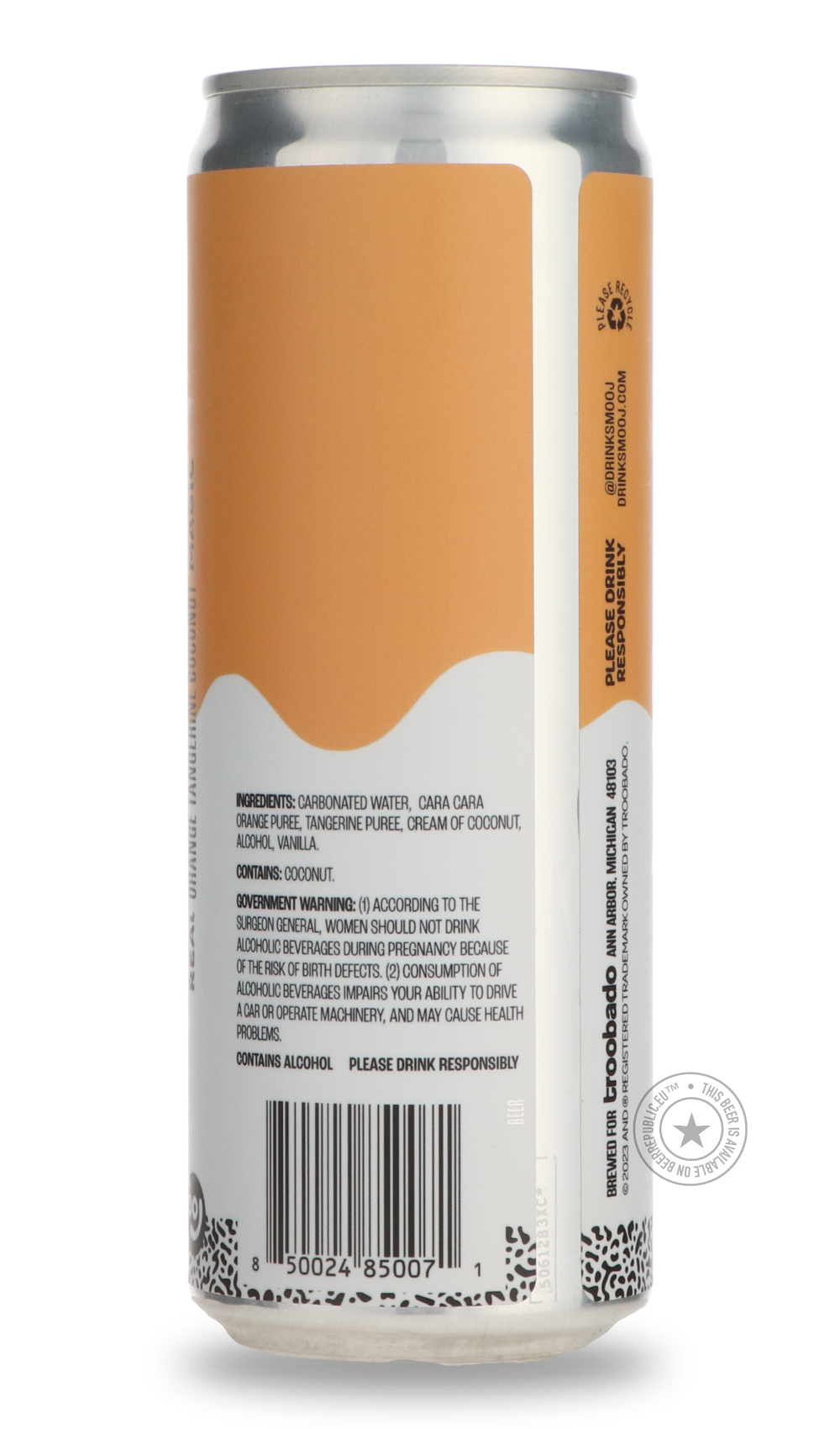 Smooj- Orange Cream Hard Smoothie-Specials- Only @ Beer Republic - The best online beer store for American & Canadian craft beer - Buy beer online from the USA and Canada - Bier online kopen - Amerikaans bier kopen - Craft beer store - Craft beer kopen - Amerikanisch bier kaufen - Bier online kaufen - Acheter biere online - IPA - Stout - Porter - New England IPA - Hazy IPA - Imperial Stout - Barrel Aged - Barrel Aged Imperial Stout - Brown - Dark beer - Blond - Blonde - Pilsner - Lager - Wheat - Weizen - Am