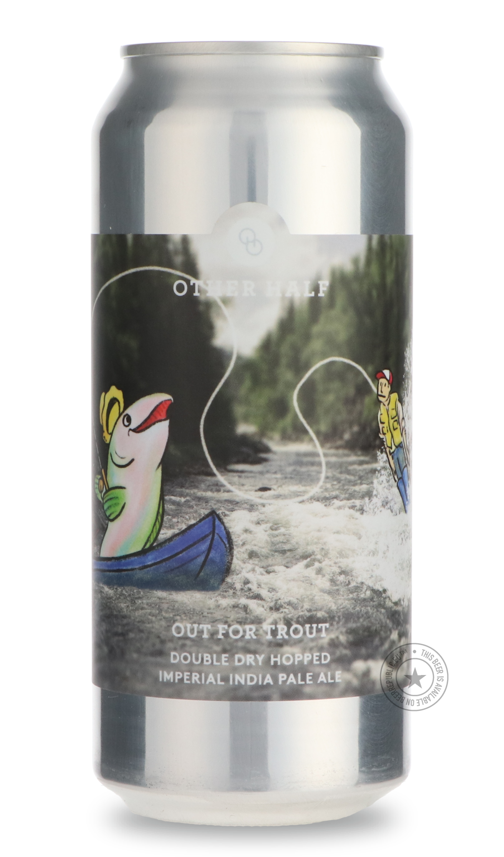 -Other Half- Out For Trout-IPA- Only @ Beer Republic - The best online beer store for American & Canadian craft beer - Buy beer online from the USA and Canada - Bier online kopen - Amerikaans bier kopen - Craft beer store - Craft beer kopen - Amerikanisch bier kaufen - Bier online kaufen - Acheter biere online - IPA - Stout - Porter - New England IPA - Hazy IPA - Imperial Stout - Barrel Aged - Barrel Aged Imperial Stout - Brown - Dark beer - Blond - Blonde - Pilsner - Lager - Wheat - Weizen - Amber - Barley