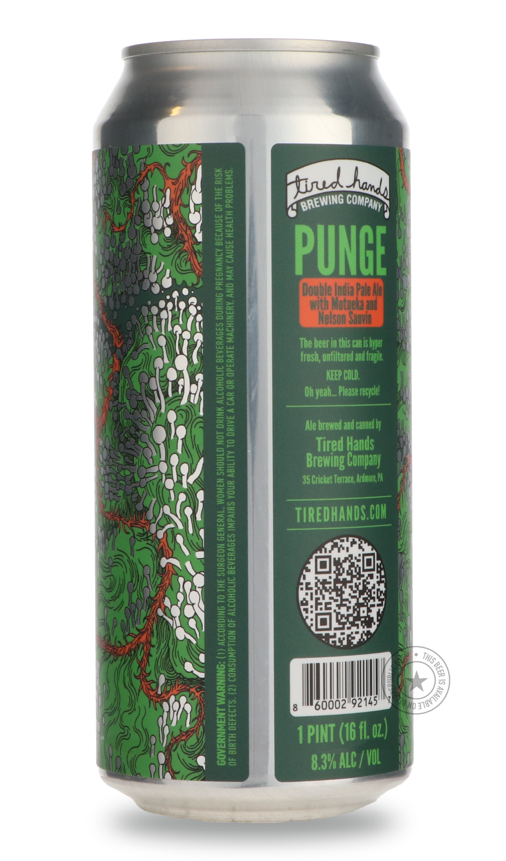 -Tired Hands- PUNGE-IPA- Only @ Beer Republic - The best online beer store for American & Canadian craft beer - Buy beer online from the USA and Canada - Bier online kopen - Amerikaans bier kopen - Craft beer store - Craft beer kopen - Amerikanisch bier kaufen - Bier online kaufen - Acheter biere online - IPA - Stout - Porter - New England IPA - Hazy IPA - Imperial Stout - Barrel Aged - Barrel Aged Imperial Stout - Brown - Dark beer - Blond - Blonde - Pilsner - Lager - Wheat - Weizen - Amber - Barley Wine -