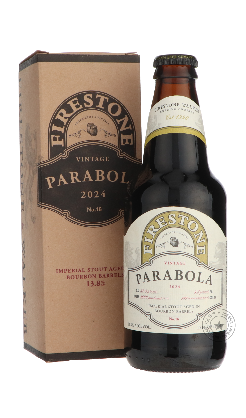 -Firestone Walker- Parabola 2024-Stout & Porter- Only @ Beer Republic - The best online beer store for American & Canadian craft beer - Buy beer online from the USA and Canada - Bier online kopen - Amerikaans bier kopen - Craft beer store - Craft beer kopen - Amerikanisch bier kaufen - Bier online kaufen - Acheter biere online - IPA - Stout - Porter - New England IPA - Hazy IPA - Imperial Stout - Barrel Aged - Barrel Aged Imperial Stout - Brown - Dark beer - Blond - Blonde - Pilsner - Lager - Wheat - Weizen