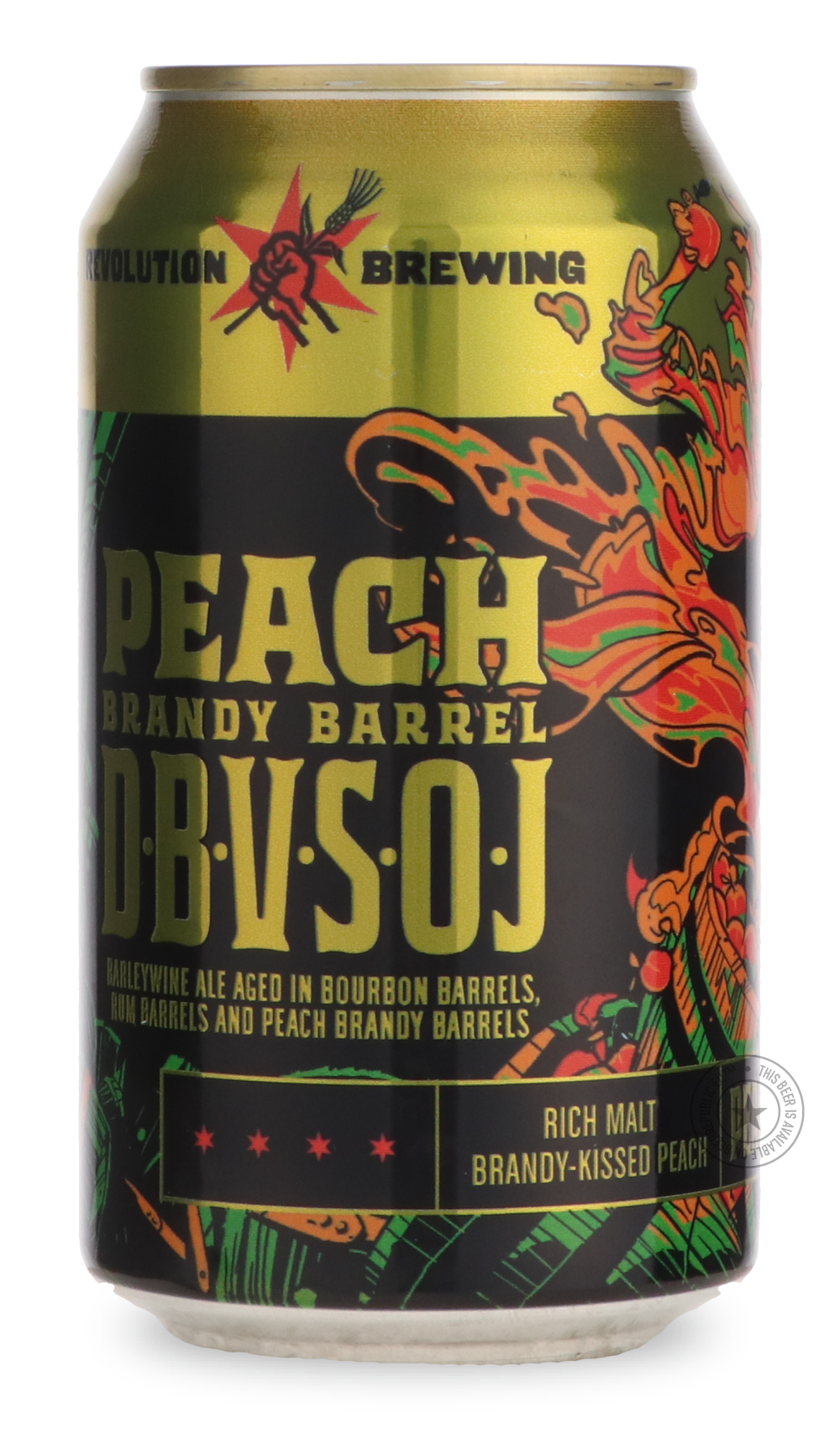 Peach Brandy Barrel D.B.V.S.O.J.
