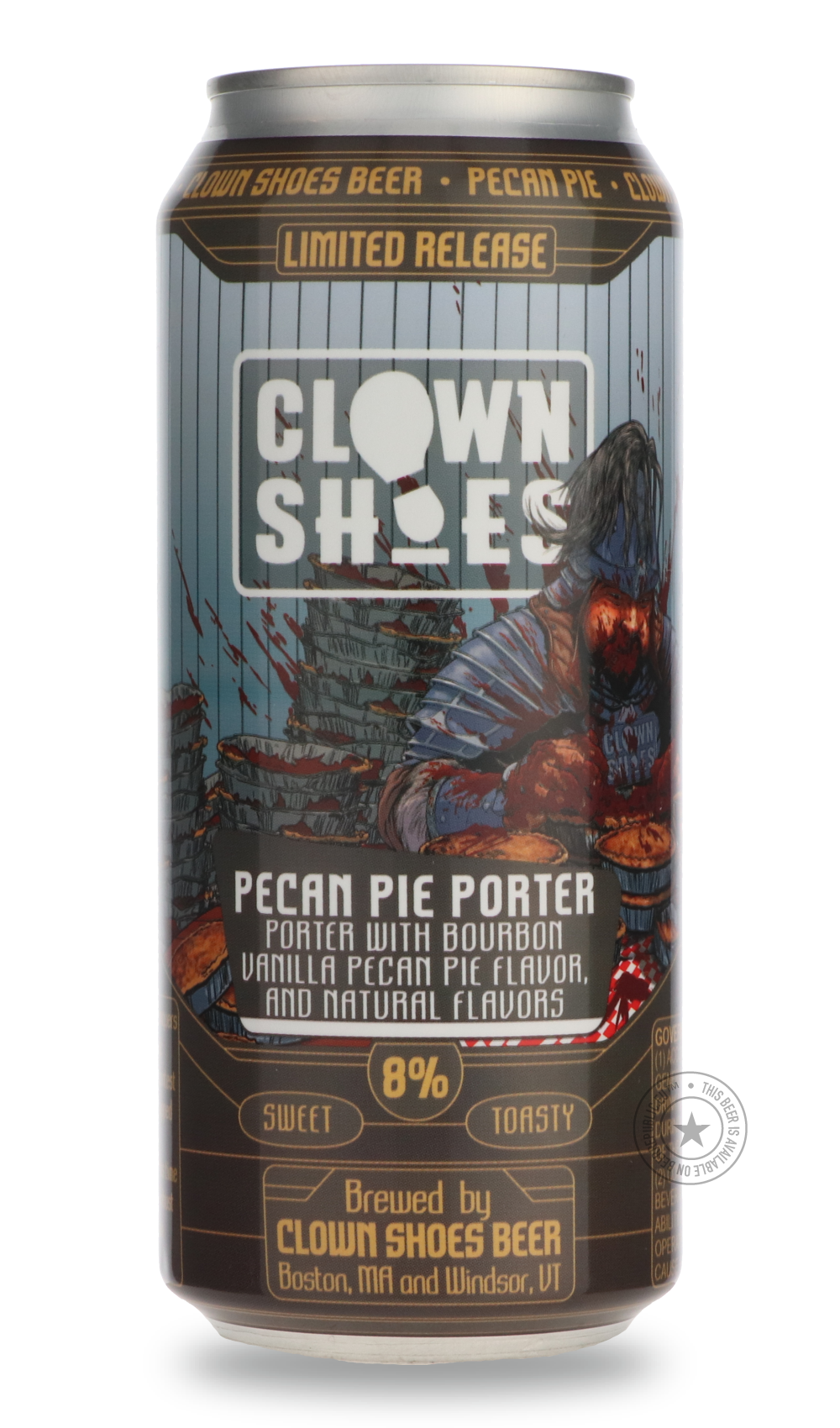 -Clown Shoes- Pecan Pie Porter-Stout & Porter- Only @ Beer Republic - The best online beer store for American & Canadian craft beer - Buy beer online from the USA and Canada - Bier online kopen - Amerikaans bier kopen - Craft beer store - Craft beer kopen - Amerikanisch bier kaufen - Bier online kaufen - Acheter biere online - IPA - Stout - Porter - New England IPA - Hazy IPA - Imperial Stout - Barrel Aged - Barrel Aged Imperial Stout - Brown - Dark beer - Blond - Blonde - Pilsner - Lager - Wheat - Weizen -