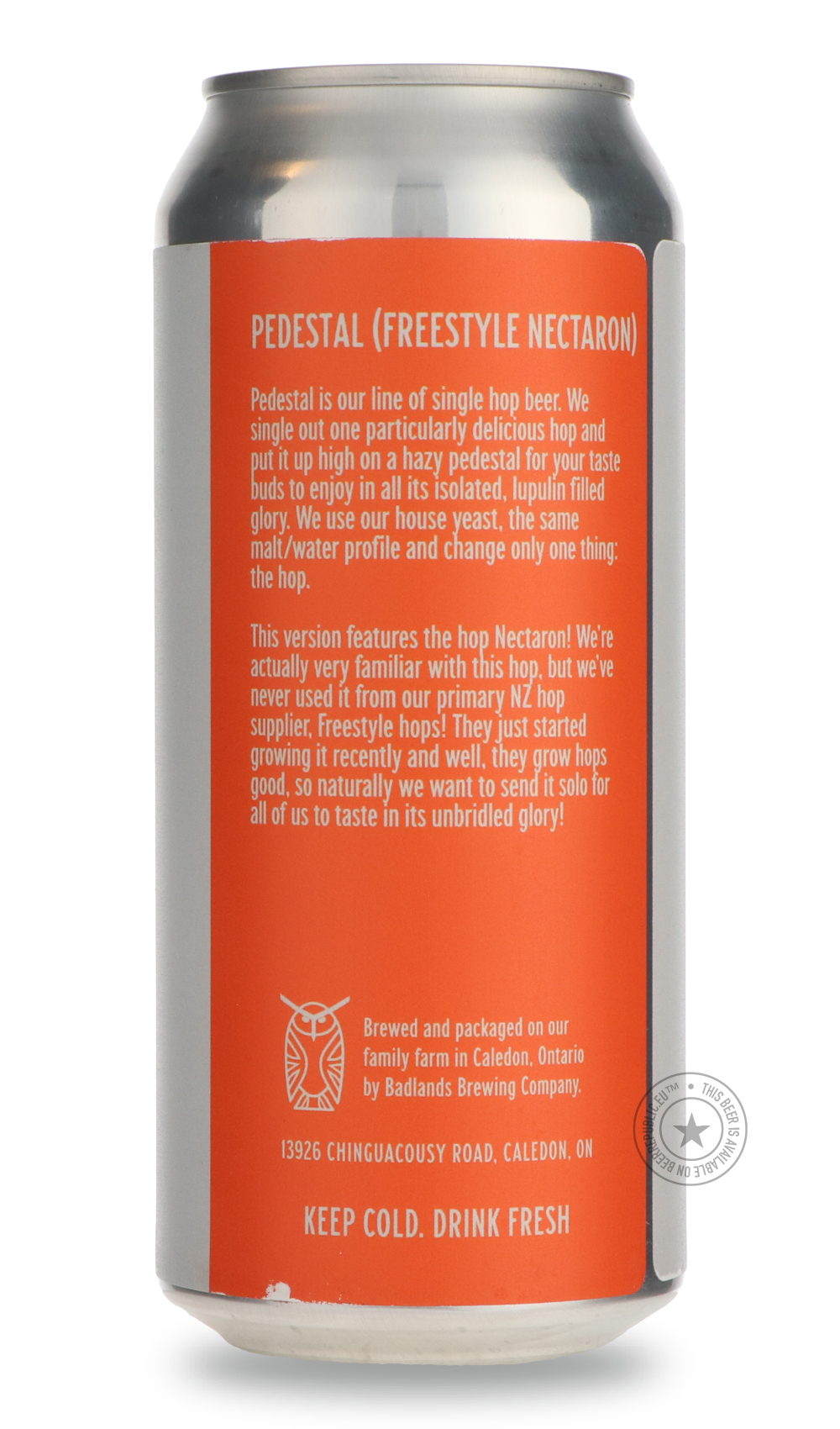 Badlands- Pedestal Freestyle Nectaron-IPA- Only @ Beer Republic - The best online beer store for American & Canadian craft beer - Buy beer online from the USA and Canada - Bier online kopen - Amerikaans bier kopen - Craft beer store - Craft beer kopen - Amerikanisch bier kaufen - Bier online kaufen - Acheter biere online - IPA - Stout - Porter - New England IPA - Hazy IPA - Imperial Stout - Barrel Aged - Barrel Aged Imperial Stout - Brown - Dark beer - Blond - Blonde - Pilsner - Lager - Wheat - Weizen - Amb