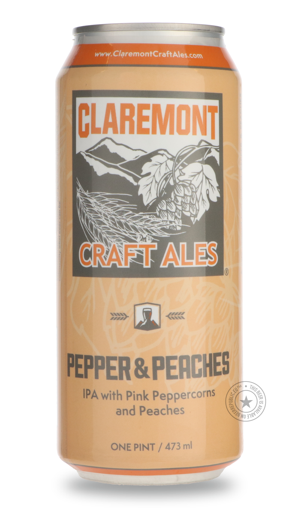 -Claremont- Pepper & Peaches-IPA- Only @ Beer Republic - The best online beer store for American & Canadian craft beer - Buy beer online from the USA and Canada - Bier online kopen - Amerikaans bier kopen - Craft beer store - Craft beer kopen - Amerikanisch bier kaufen - Bier online kaufen - Acheter biere online - IPA - Stout - Porter - New England IPA - Hazy IPA - Imperial Stout - Barrel Aged - Barrel Aged Imperial Stout - Brown - Dark beer - Blond - Blonde - Pilsner - Lager - Wheat - Weizen - Amber - Barl