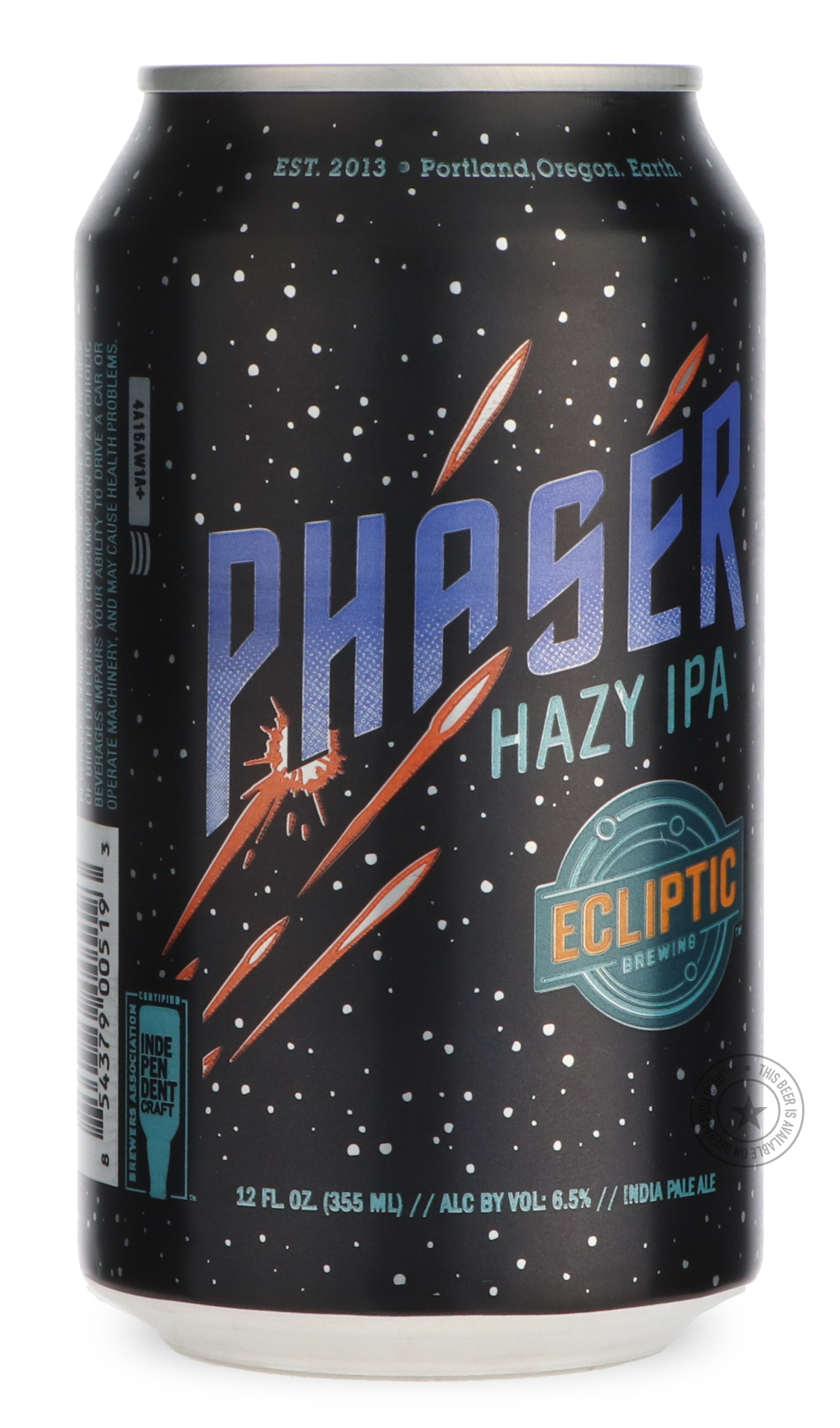 -Ecliptic- Phaser-IPA- Only @ Beer Republic - The best online beer store for American & Canadian craft beer - Buy beer online from the USA and Canada - Bier online kopen - Amerikaans bier kopen - Craft beer store - Craft beer kopen - Amerikanisch bier kaufen - Bier online kaufen - Acheter biere online - IPA - Stout - Porter - New England IPA - Hazy IPA - Imperial Stout - Barrel Aged - Barrel Aged Imperial Stout - Brown - Dark beer - Blond - Blonde - Pilsner - Lager - Wheat - Weizen - Amber - Barley Wine - Q