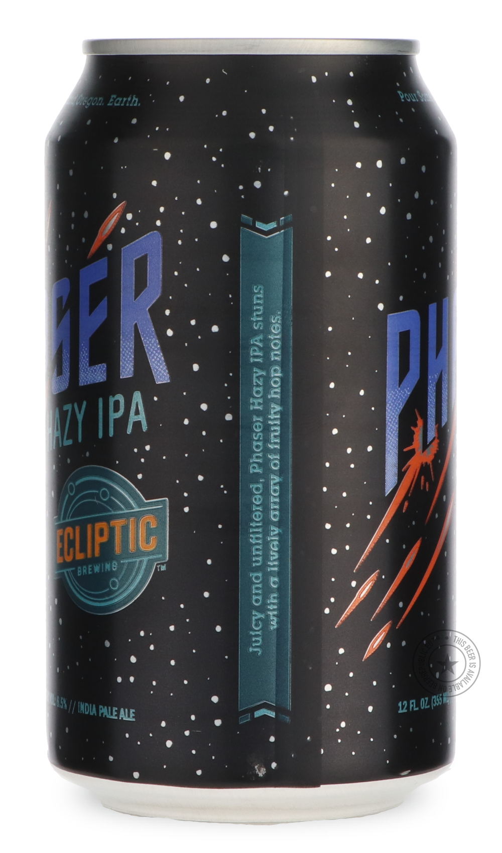 -Ecliptic- Phaser-IPA- Only @ Beer Republic - The best online beer store for American & Canadian craft beer - Buy beer online from the USA and Canada - Bier online kopen - Amerikaans bier kopen - Craft beer store - Craft beer kopen - Amerikanisch bier kaufen - Bier online kaufen - Acheter biere online - IPA - Stout - Porter - New England IPA - Hazy IPA - Imperial Stout - Barrel Aged - Barrel Aged Imperial Stout - Brown - Dark beer - Blond - Blonde - Pilsner - Lager - Wheat - Weizen - Amber - Barley Wine - Q