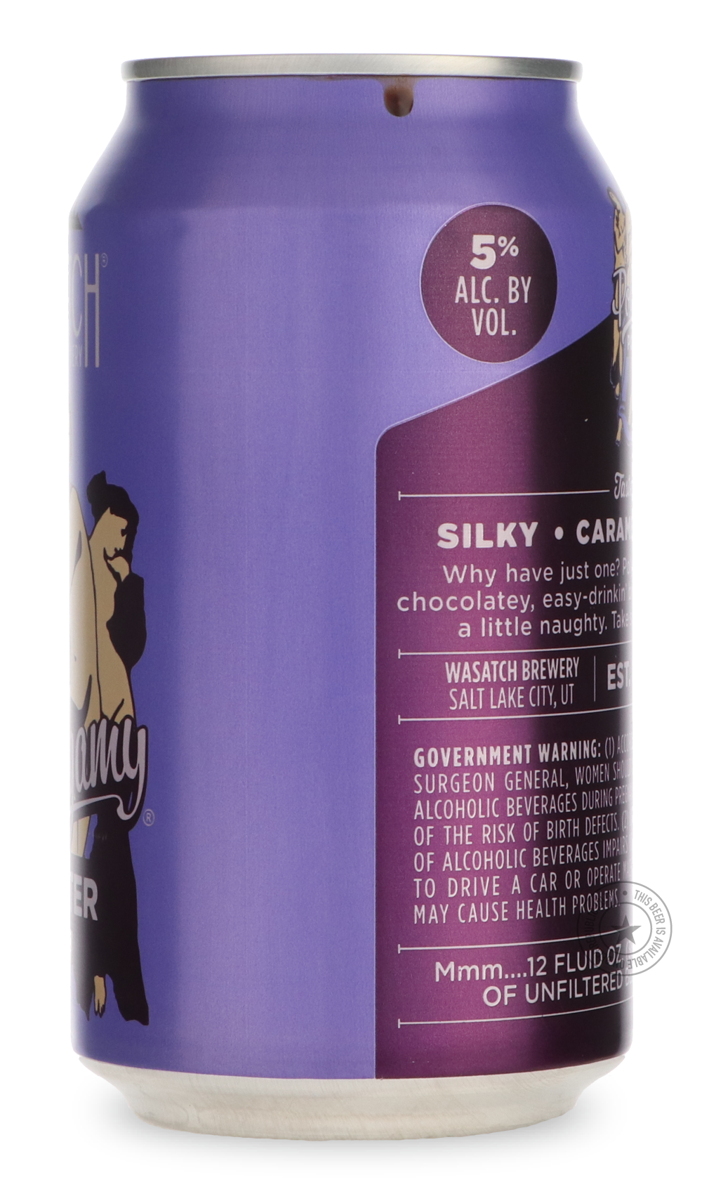 -Wasatch- Polygamy Porter-Stout & Porter- Only @ Beer Republic - The best online beer store for American & Canadian craft beer - Buy beer online from the USA and Canada - Bier online kopen - Amerikaans bier kopen - Craft beer store - Craft beer kopen - Amerikanisch bier kaufen - Bier online kaufen - Acheter biere online - IPA - Stout - Porter - New England IPA - Hazy IPA - Imperial Stout - Barrel Aged - Barrel Aged Imperial Stout - Brown - Dark beer - Blond - Blonde - Pilsner - Lager - Wheat - Weizen - Ambe